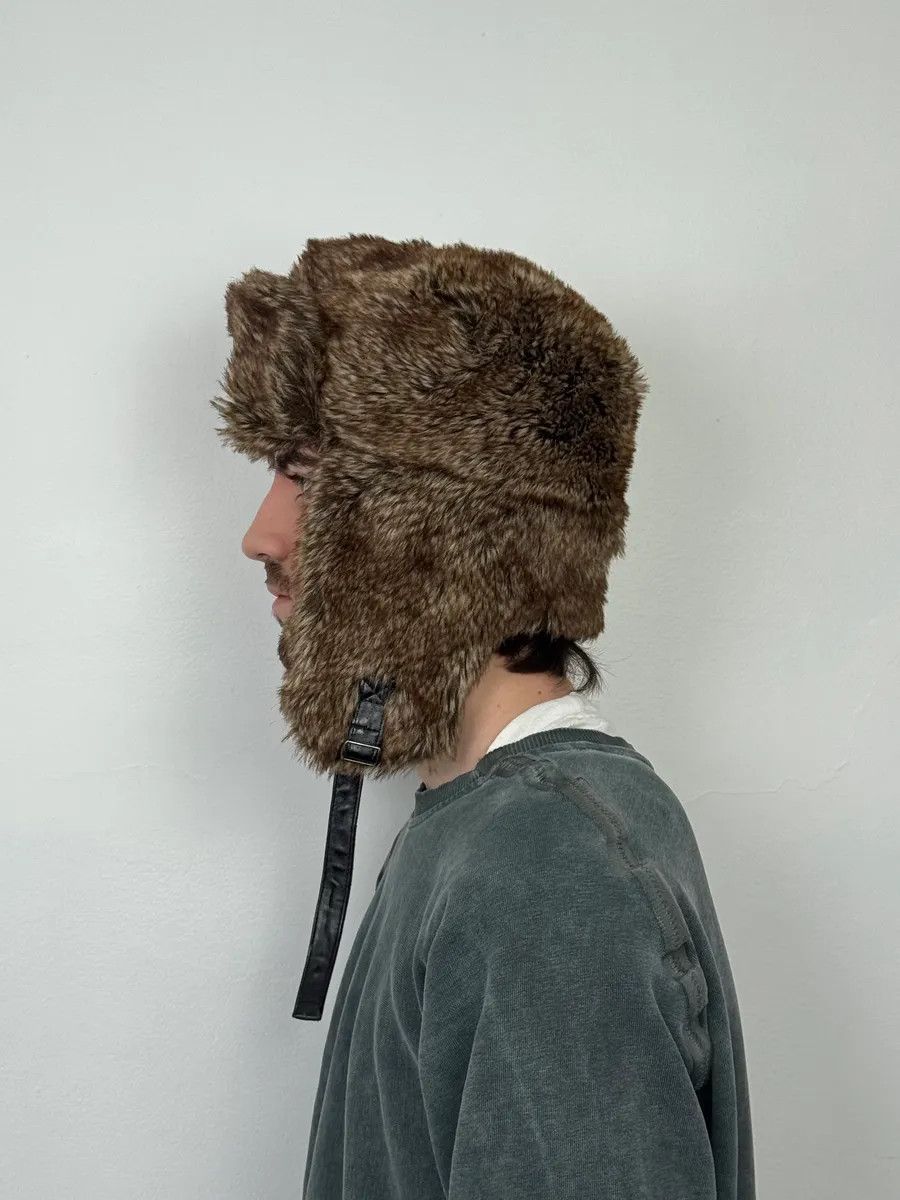 Dolce & Gabbana 2000s Dolce & Gabbana Fur Chapka Hat Size ONE SIZE - 4 Thumbnail