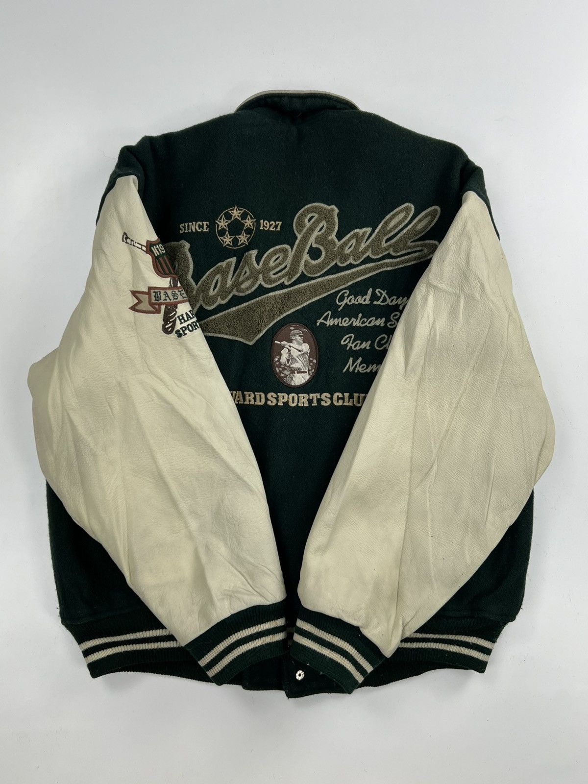 Japanese Brand VINTAGE HAVARD SPORTS CLUB VARSITY JACKET Size US M / EU 48-50 / 2 - 15 Thumbnail