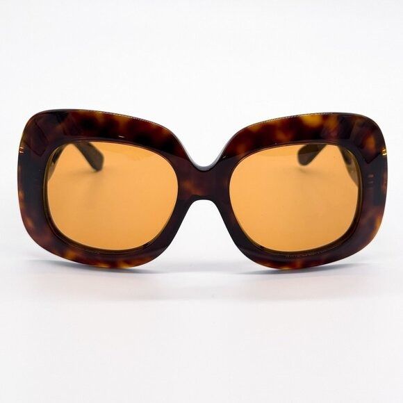 Valentino NEW VALENTINO SUNGLASSES VLS-180C HAVANA/ORANGE WOMEN EYEWEA Size ONE SIZE - 5 Thumbnail