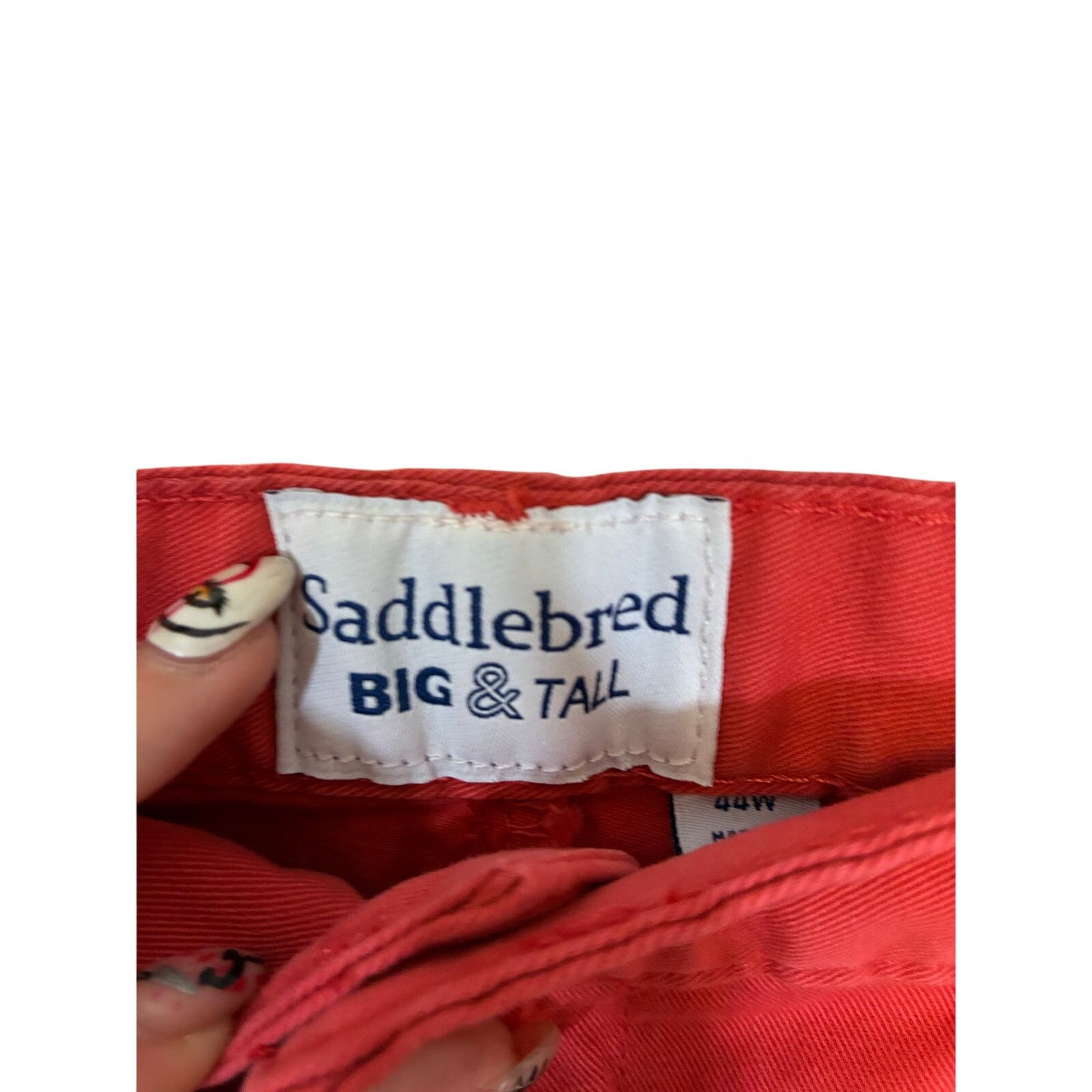 Saddlebred Saddlebred Mens Chinos Shorts Pockets Big & Tall 44 EUC Size US 44 / EU 60 - 3 Thumbnail