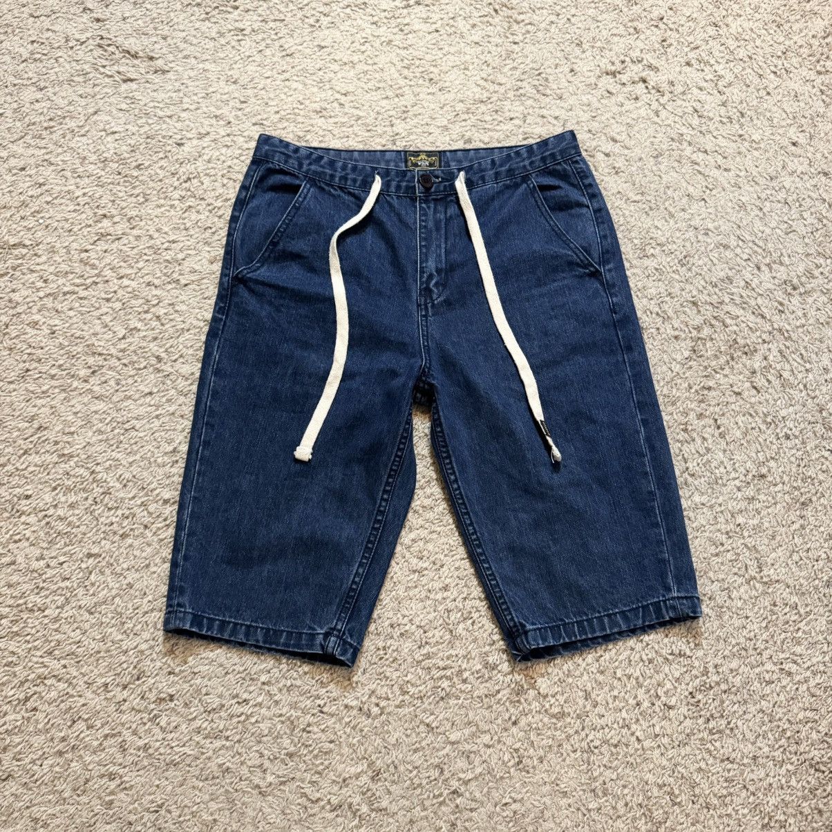 Wtaps Wtaps Japanese Designer Long Denim Shorts Size US 32 / EU 48 - 2 Thumbnail