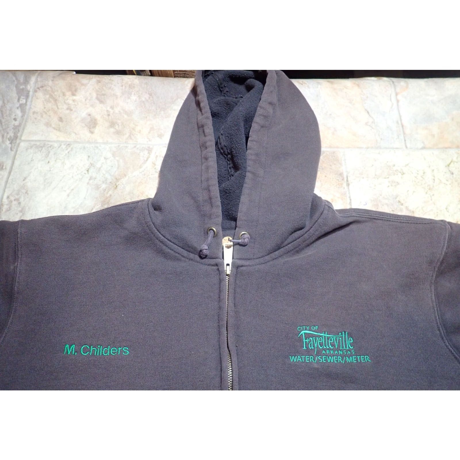 Carhartt VINTAGE Carhartt K122 Original Fit Midweight Zip Front Hoodie XL Tall Brown Mens Size US XL / EU 56 / 4 - 6 Thumbnail