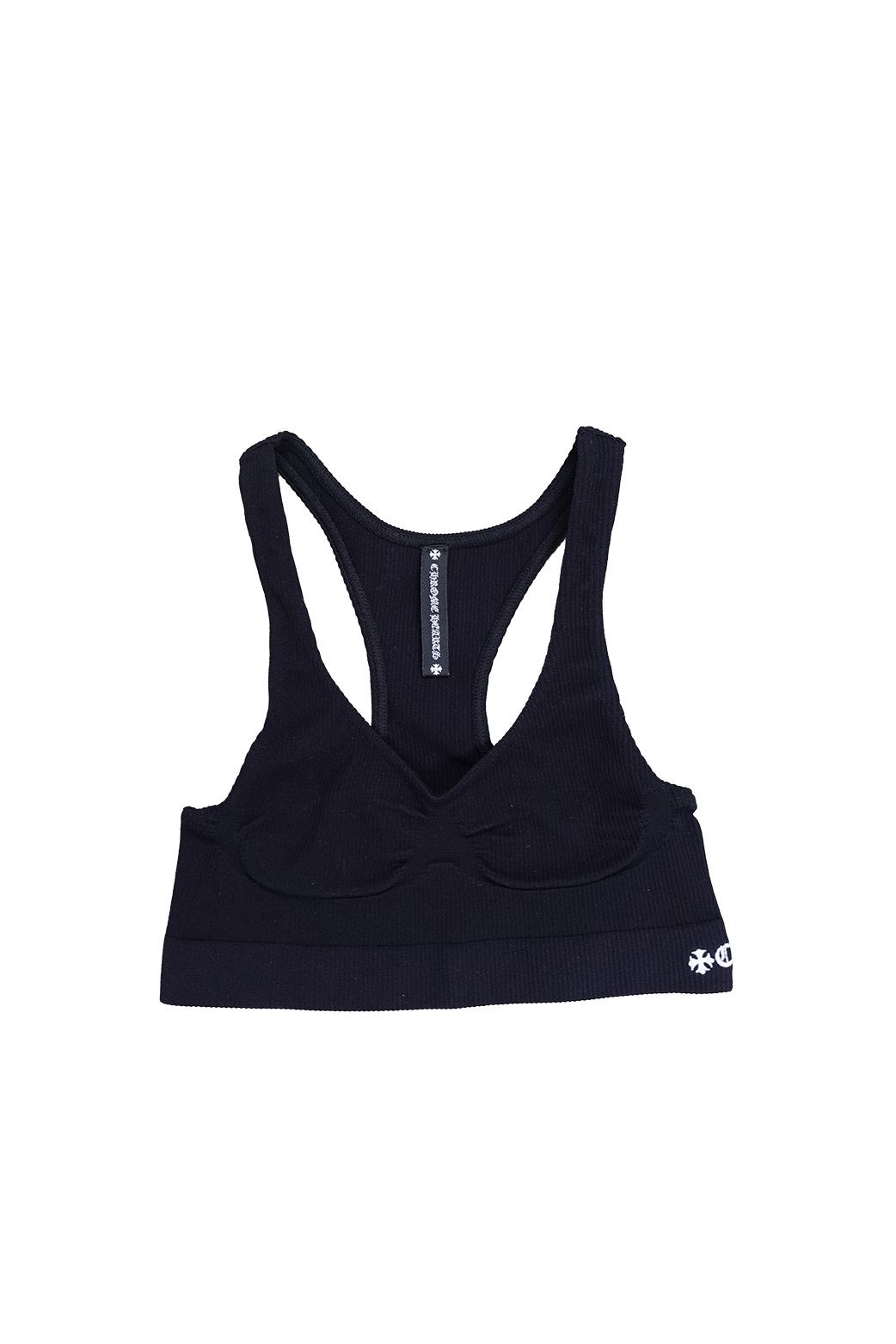 Chrome Hearts CHROME HEARTS RIB SPORTS BRA BLACK Size XS / US 0-2 / IT 36-38 - 1 Thumbnail