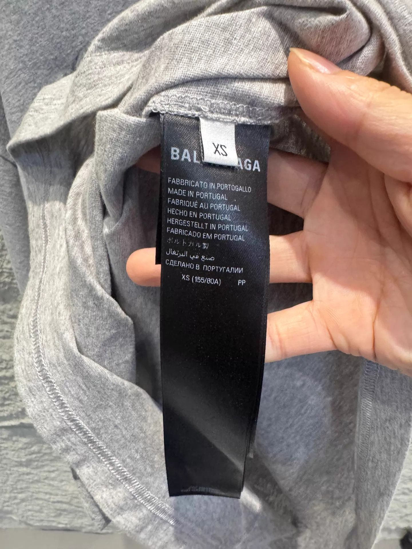 Balenciaga Balenciaga x Britney Spears Gray XS Unisex Tee (New Worn) Size US XS / EU 42 / 0 - 3 Thumbnail