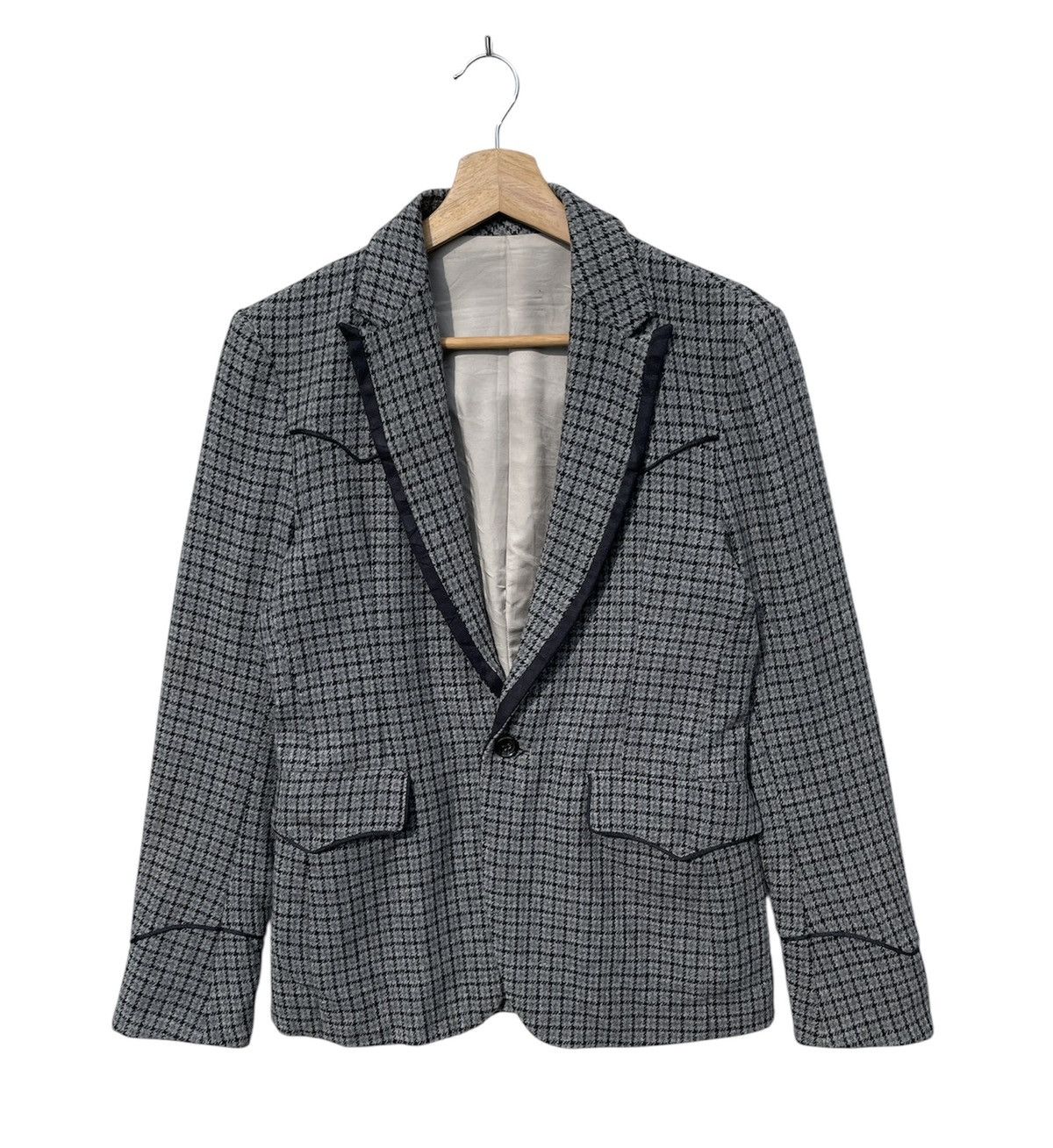 Japanese Brand RARE🔥 RICO Blazer Jacket Wool Size S / US 4 / IT 40 - 1 Thumbnail