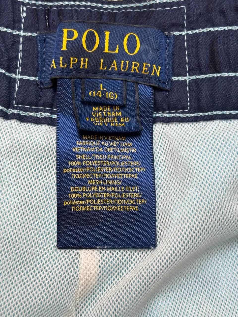 Polo Ralph Lauren Polo Ralph Lauren Big Pony Swim Trunks Blue L (14-16) Size US 30 / EU 46 - 6 Thumbnail