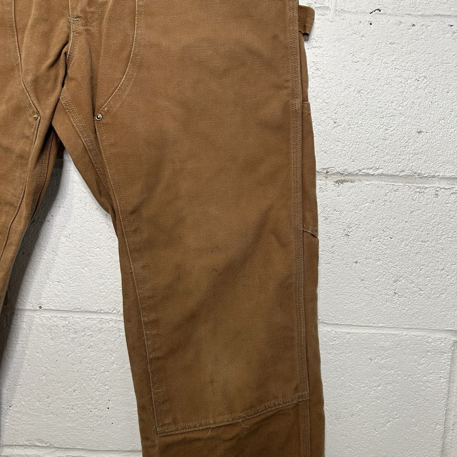 Carhartt Vintage Carhartt DoubleKnee Logger Pants “Brown” 62W Size US 32 / EU 48 - 5 Thumbnail
