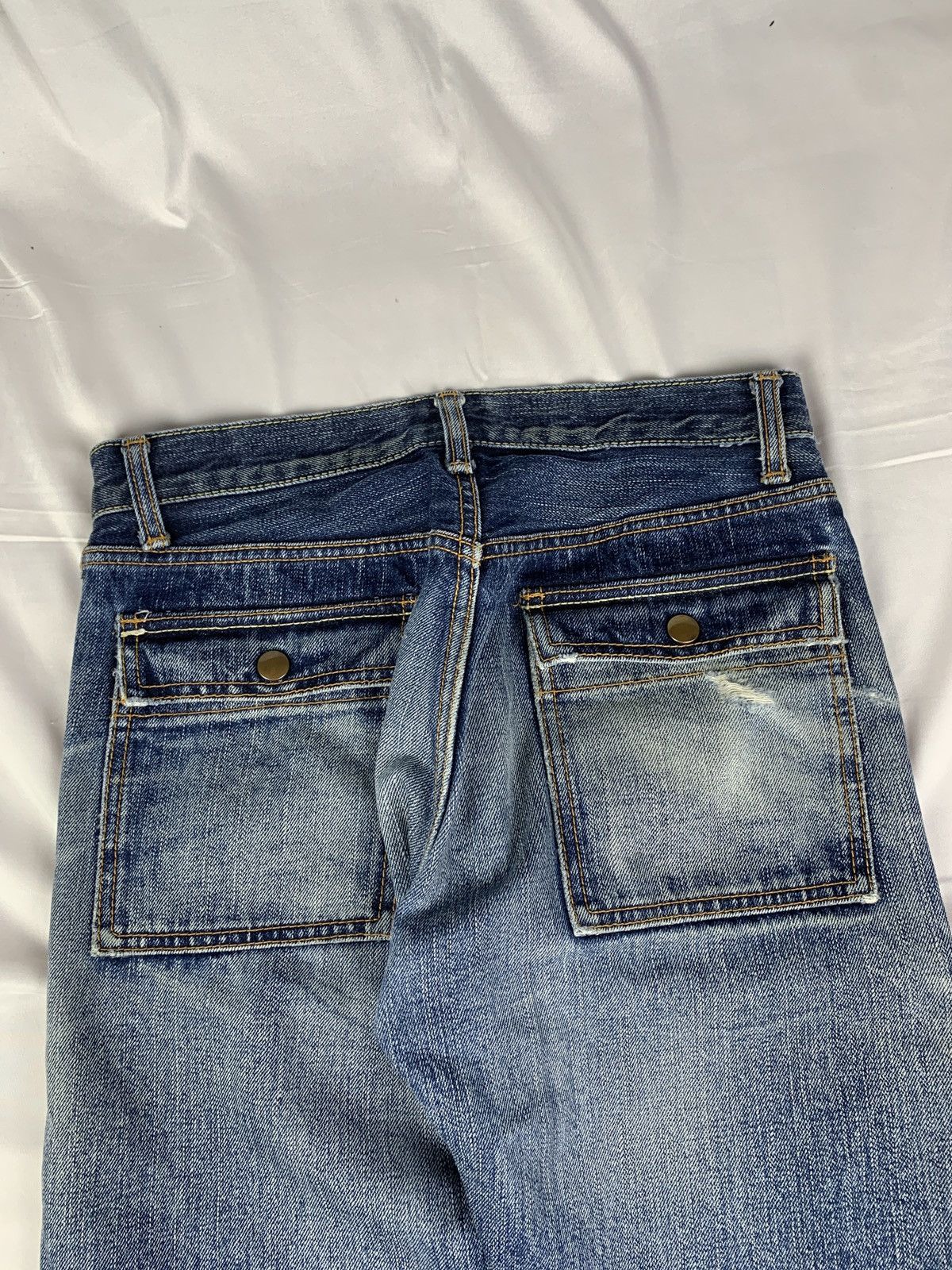 Eternal ETERNAL by Bitchu Kurashiku Japan Baker Slevedge Denim Pants Size US 28 / EU 44 - 11 Thumbnail