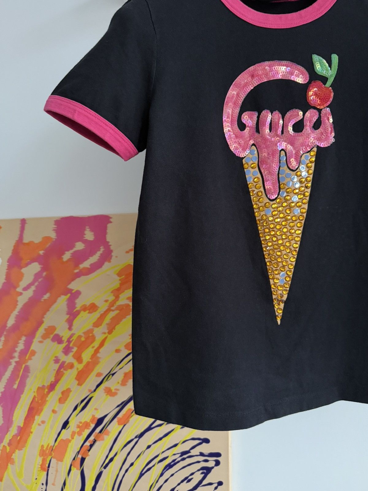 Gucci Gucci Ice cream T-Shirt Size M / US 6-8 / IT 42-44 - 2 Thumbnail