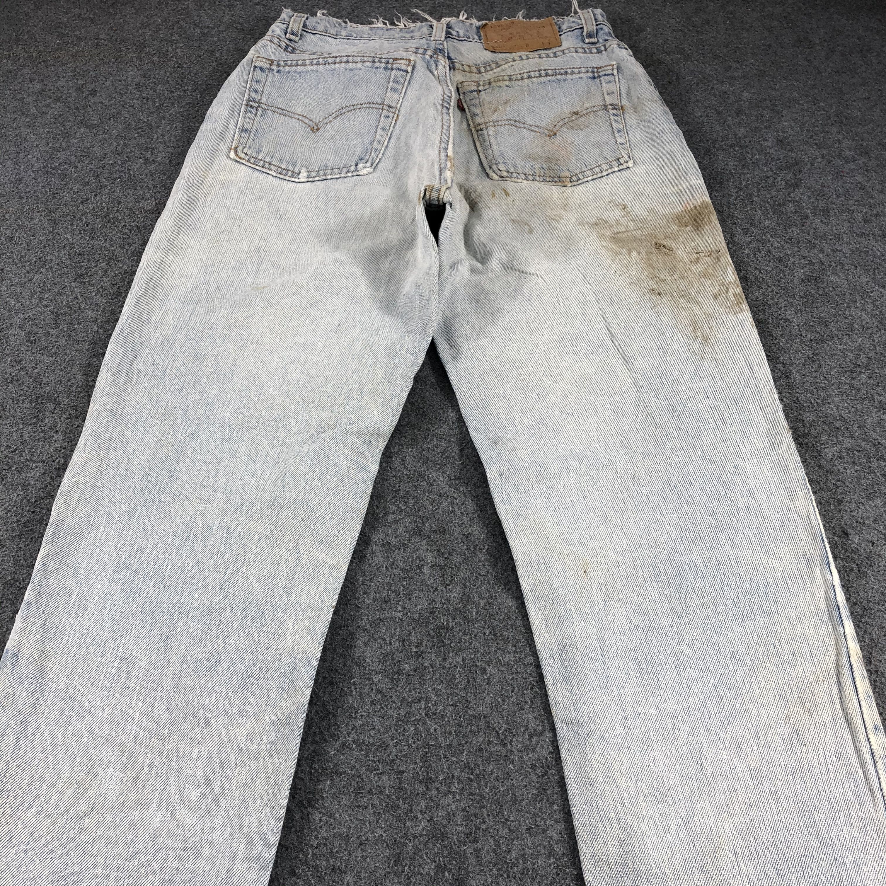 Levi's × Vintage Vintage 90s Light Wash Levis Jeans Lot 512-JM788A Size US 29 - 4 Thumbnail