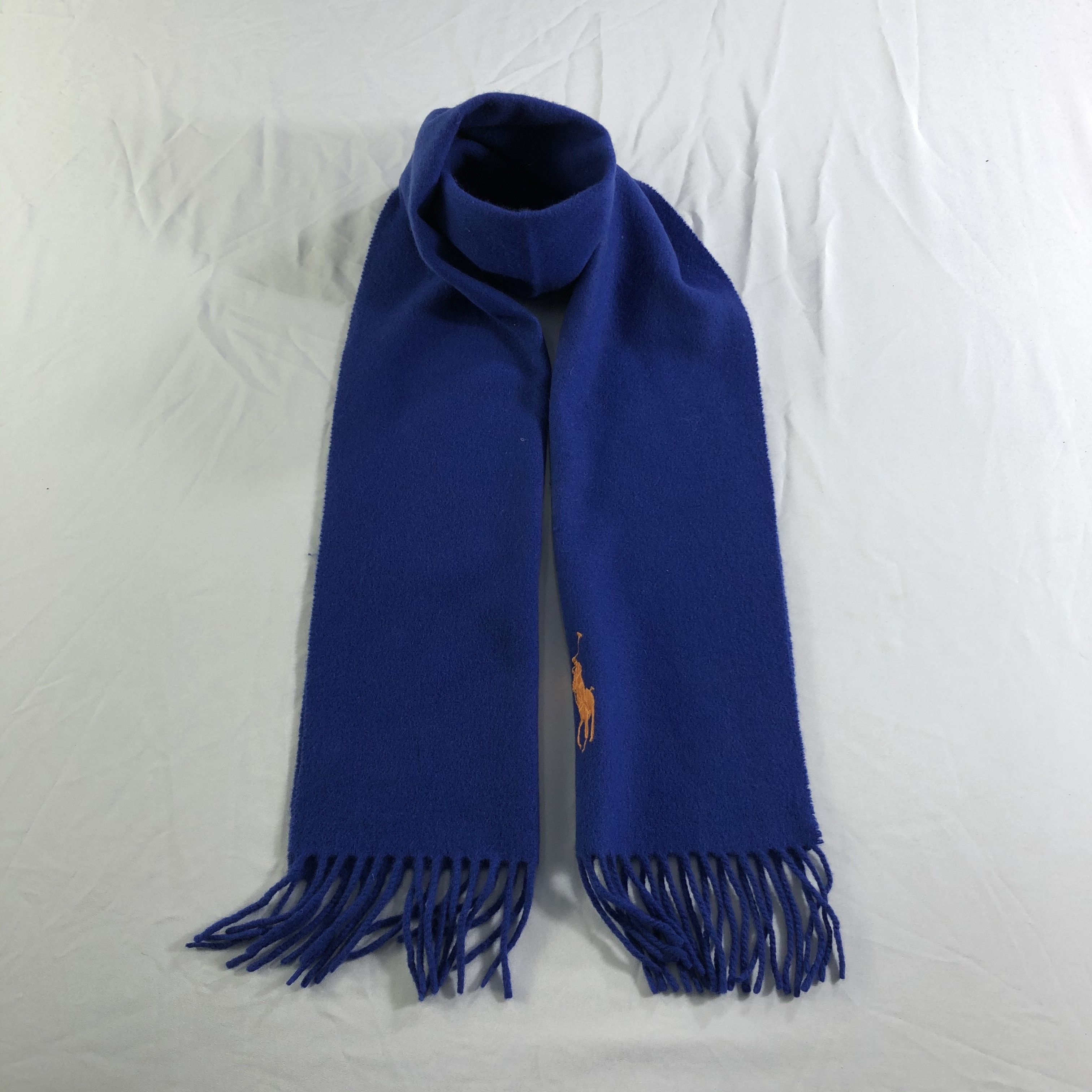 Polo Ralph Lauren Polo Ralph Lauren Wool Scarf Muffler Neckwear V2446 Size ONE SIZE - 2 Thumbnail