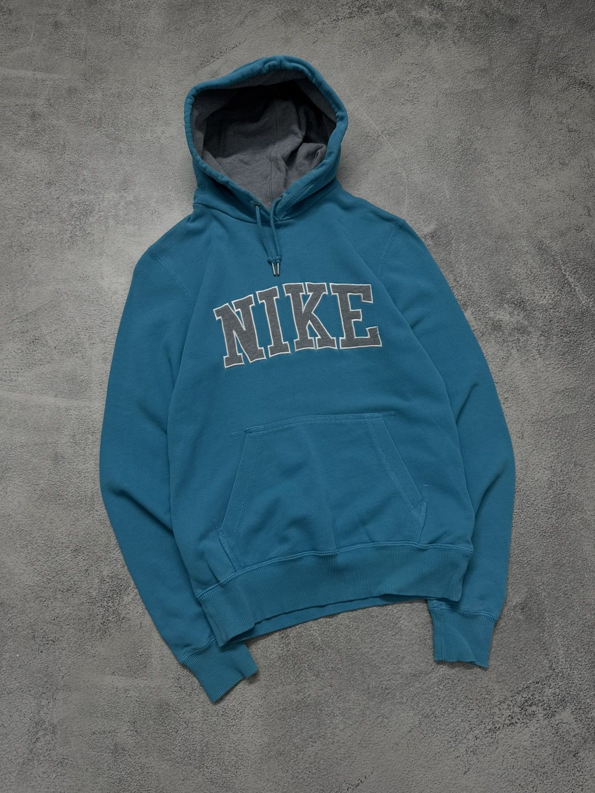 Nike Vintage Y2K Nike Big Swoosh Hoodie 00’s Size S / US 4 / IT 40 - 3 Thumbnail