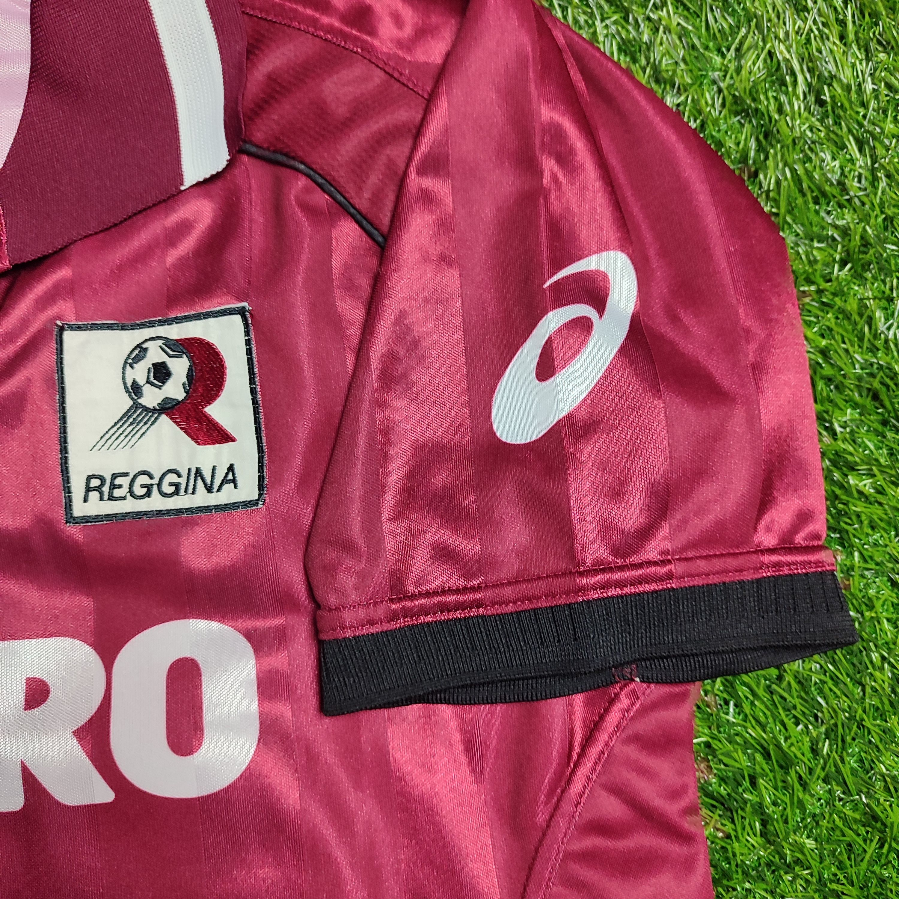 Asics Reggina Home 2002-03 Nakamura #10 Soccer Jersey Size US M / EU 48-50 / 2 - 7 Thumbnail