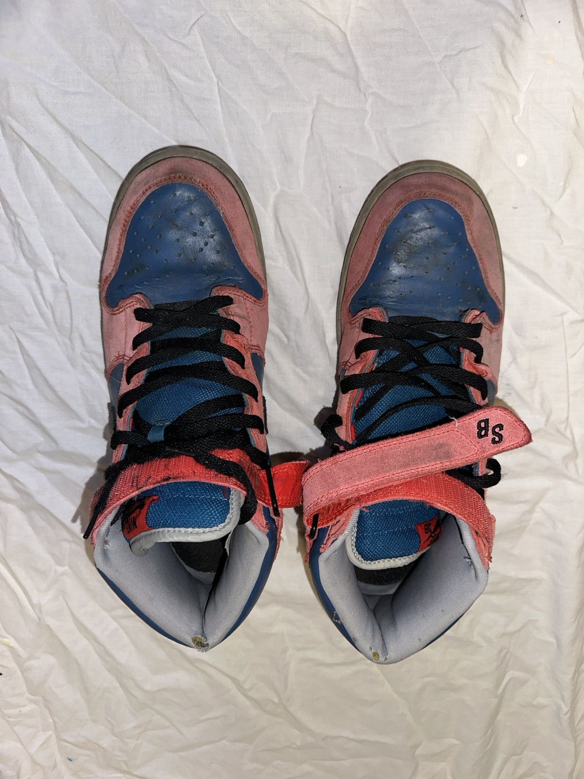 Nike 2008 nike dunk mid spiderman Size US 11.5 / EU 44-45 - 3 Thumbnail