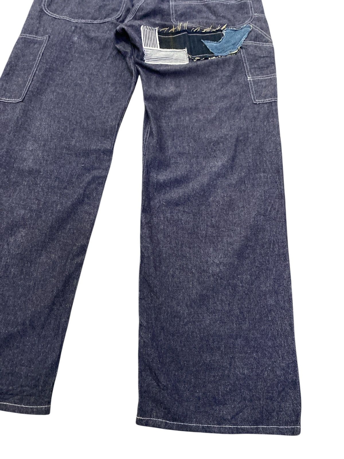 Japanese Brand × PERSON'S Japanese Brand Person’s for Men Double Knee Denim Overalls Size US 36 / EU 52 - 16 Thumbnail