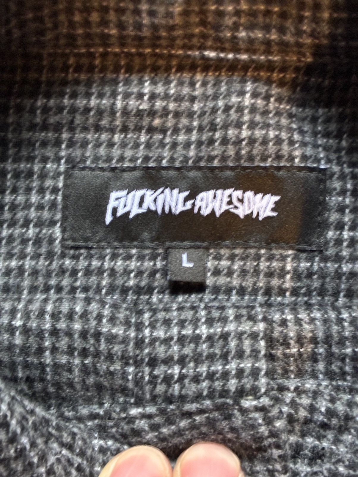Fucking Awesome Fucking Awesome FA Long Sleeve Flannel Size US L / EU 52-54 / 3 - 5 Thumbnail