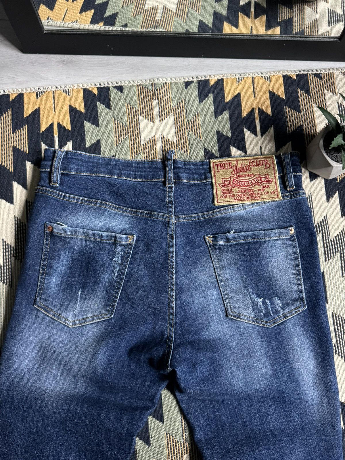 Dsquared2 ❗️Rare❗️Dsquared2 Denim True Artist Club Jeans Size US 32 / EU 48 - 5 Thumbnail