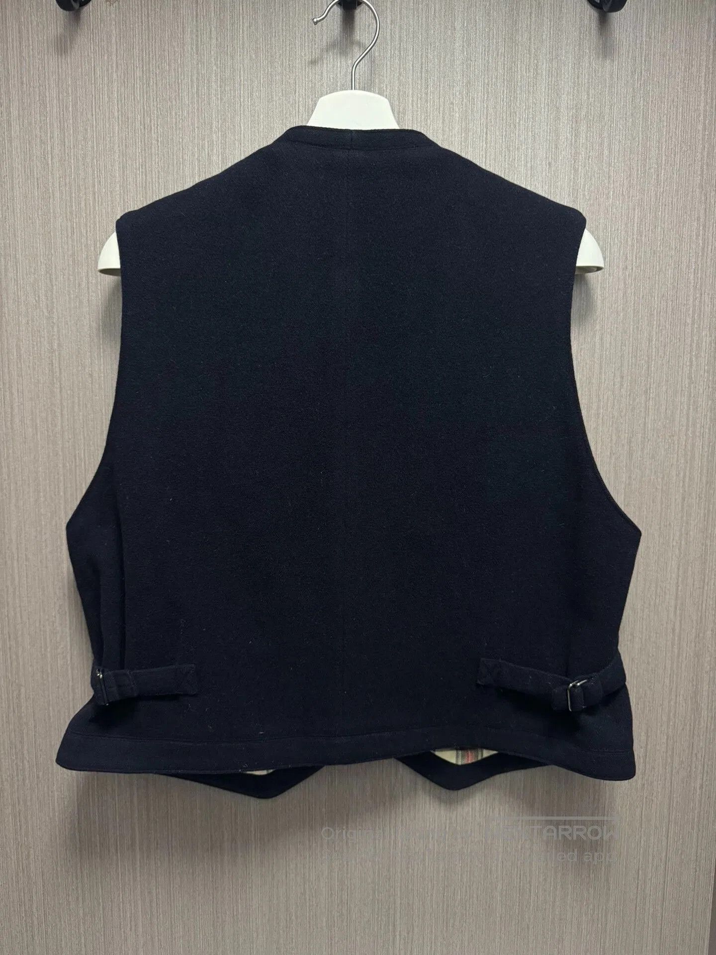 Y's for Men Yohji Yamamoto Wool Check Vest. Size US M / EU 48-50 / 2 - 2 Thumbnail