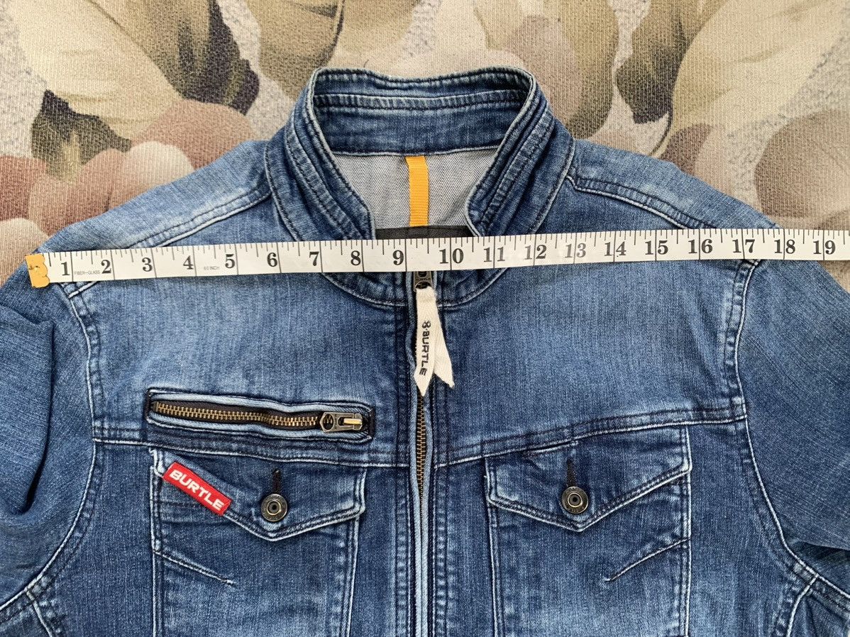 Japanese Brand Burtle Workwear Jacket Denim Like Size US L / EU 52-54 / 3 - 13 Thumbnail