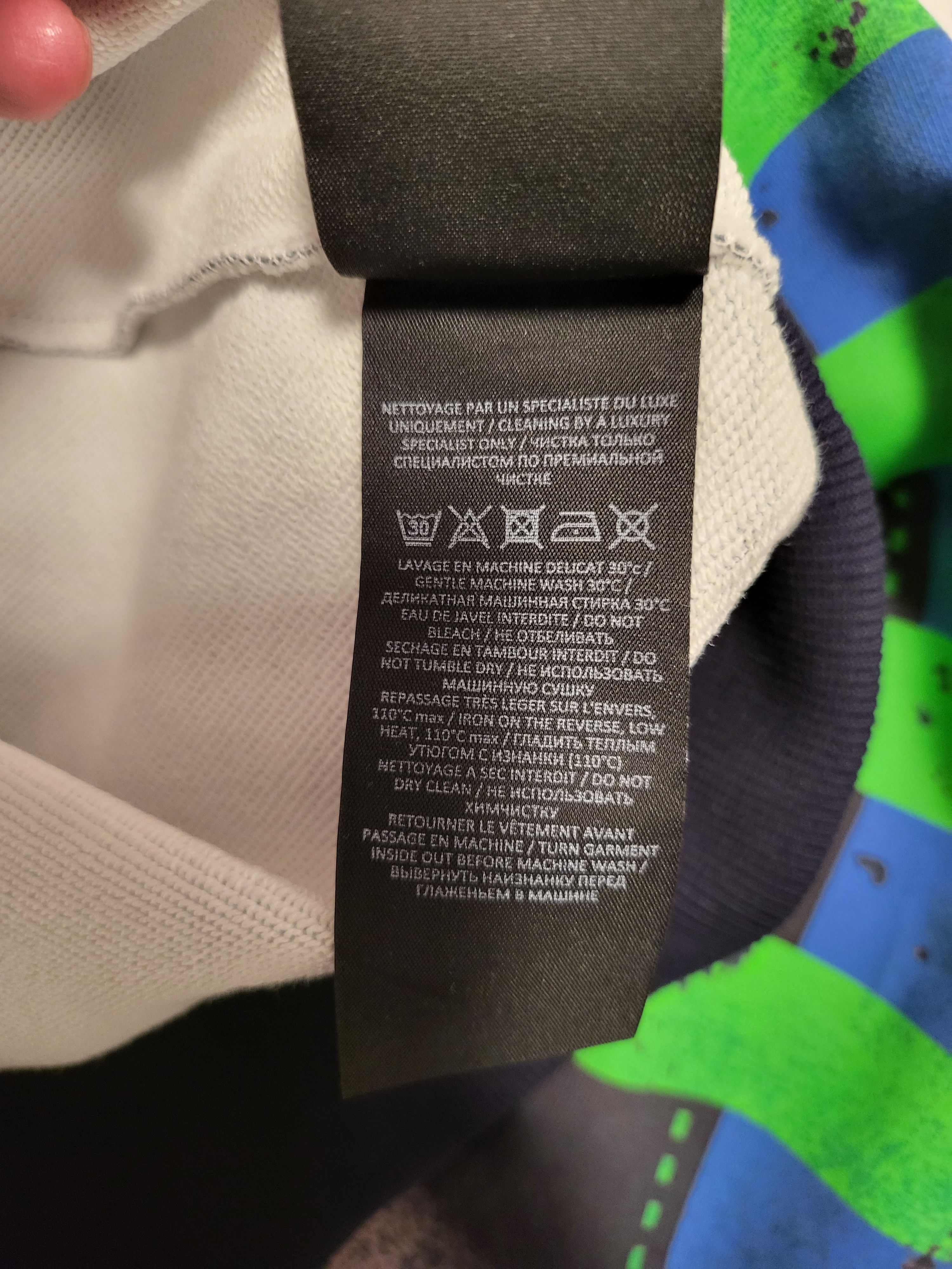 Balmain Cotton Oversized Sweatshirt With Logo Size US M / EU 48-50 / 2 - 9 Thumbnail