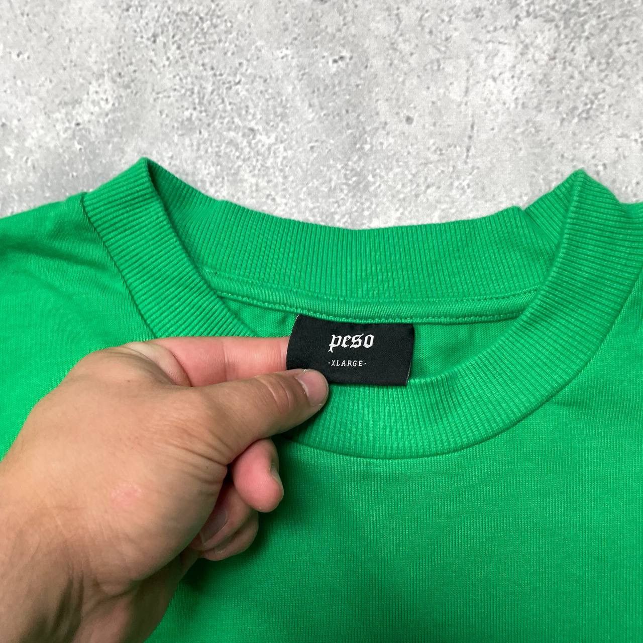 Peso Peso Clo Exclusive 2022 Heavyweight T Shirt Green Size XL Size US XL / EU 56 / 4 - 5 Thumbnail