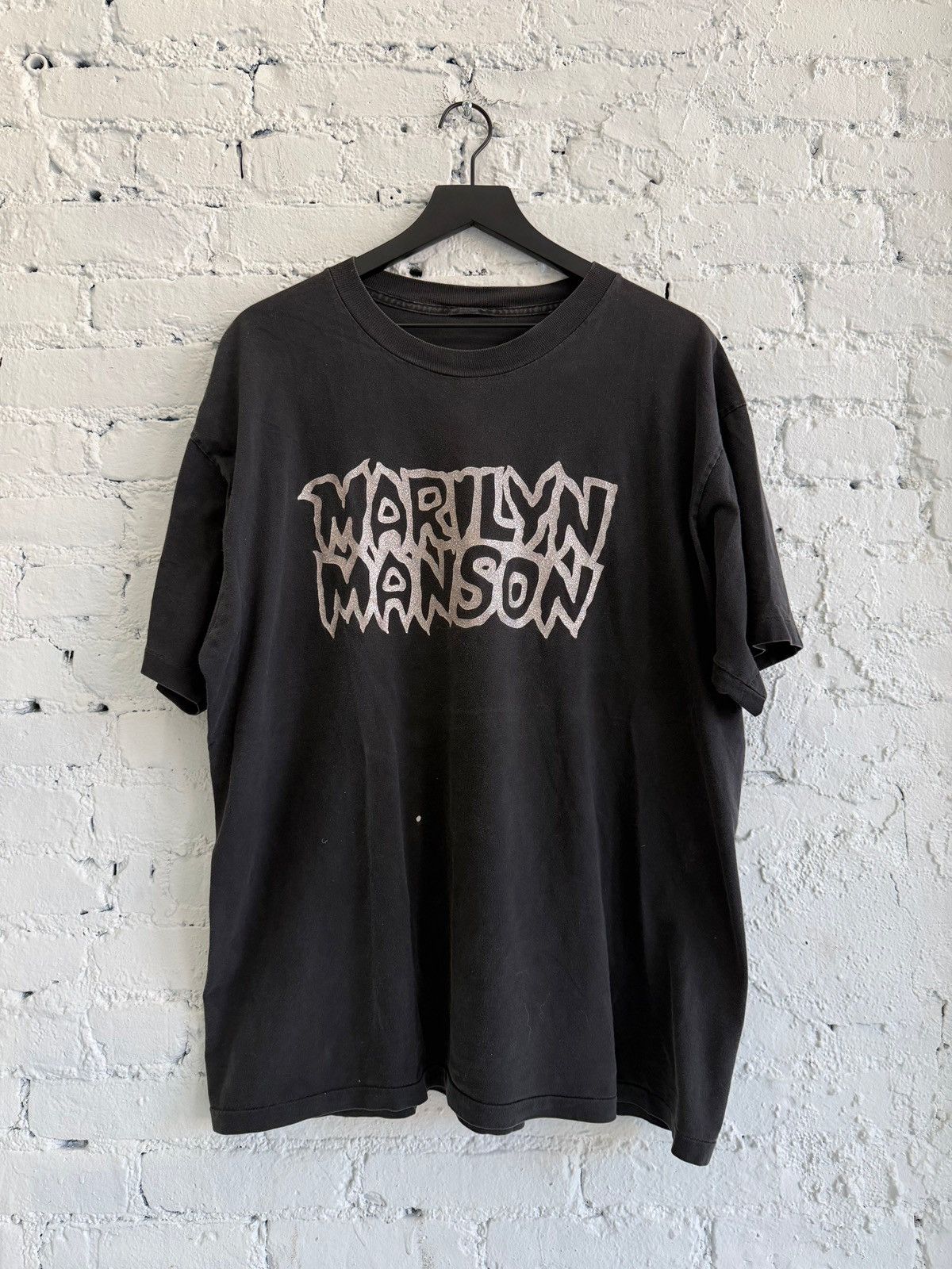 Vintage 1995 MARILYN MANSON ‘EVERLASTING COCKSUCKER’ TEE Size US XXL / EU 58 / 5 - 1 Thumbnail