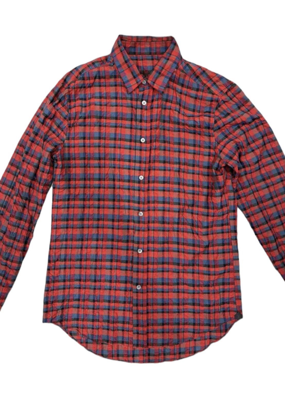 Louis Vuitton LOUIS VUITTON 2013 KIM JONES Silk Monogram Shirt Size US S / EU 44-46 / 1 - 3 Thumbnail