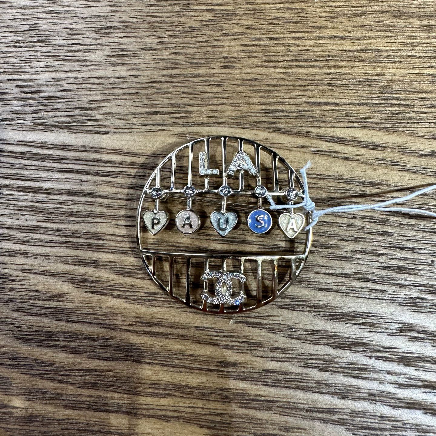 Chanel Chanel LA PAUSA mar154 birdcage brooch Size ONE SIZE - 1 Thumbnail