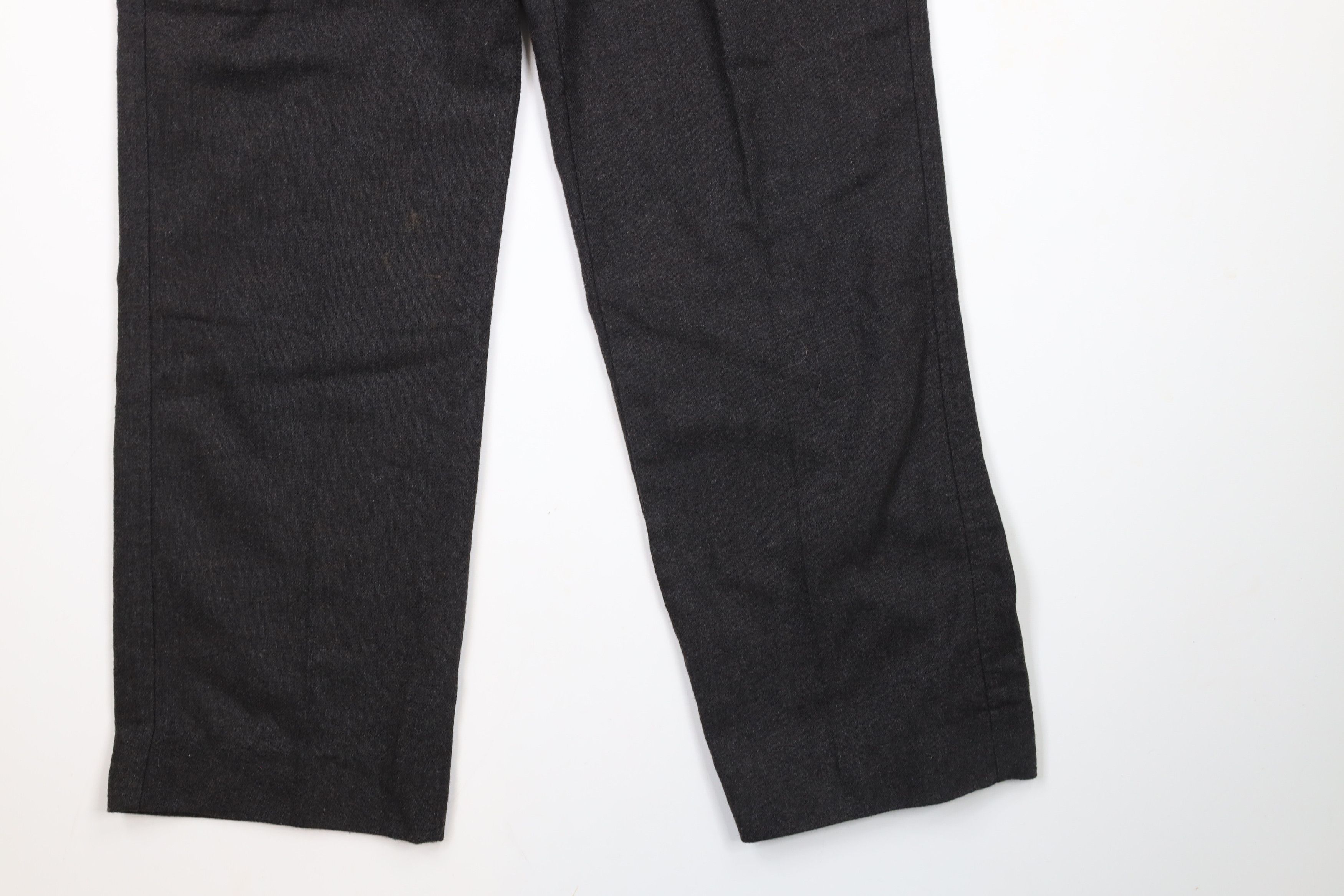 Vintage Vintage 70s Streetwear Wool Tweed Chino Pants Gray USA Size US 30 / EU 46 - 4 Thumbnail