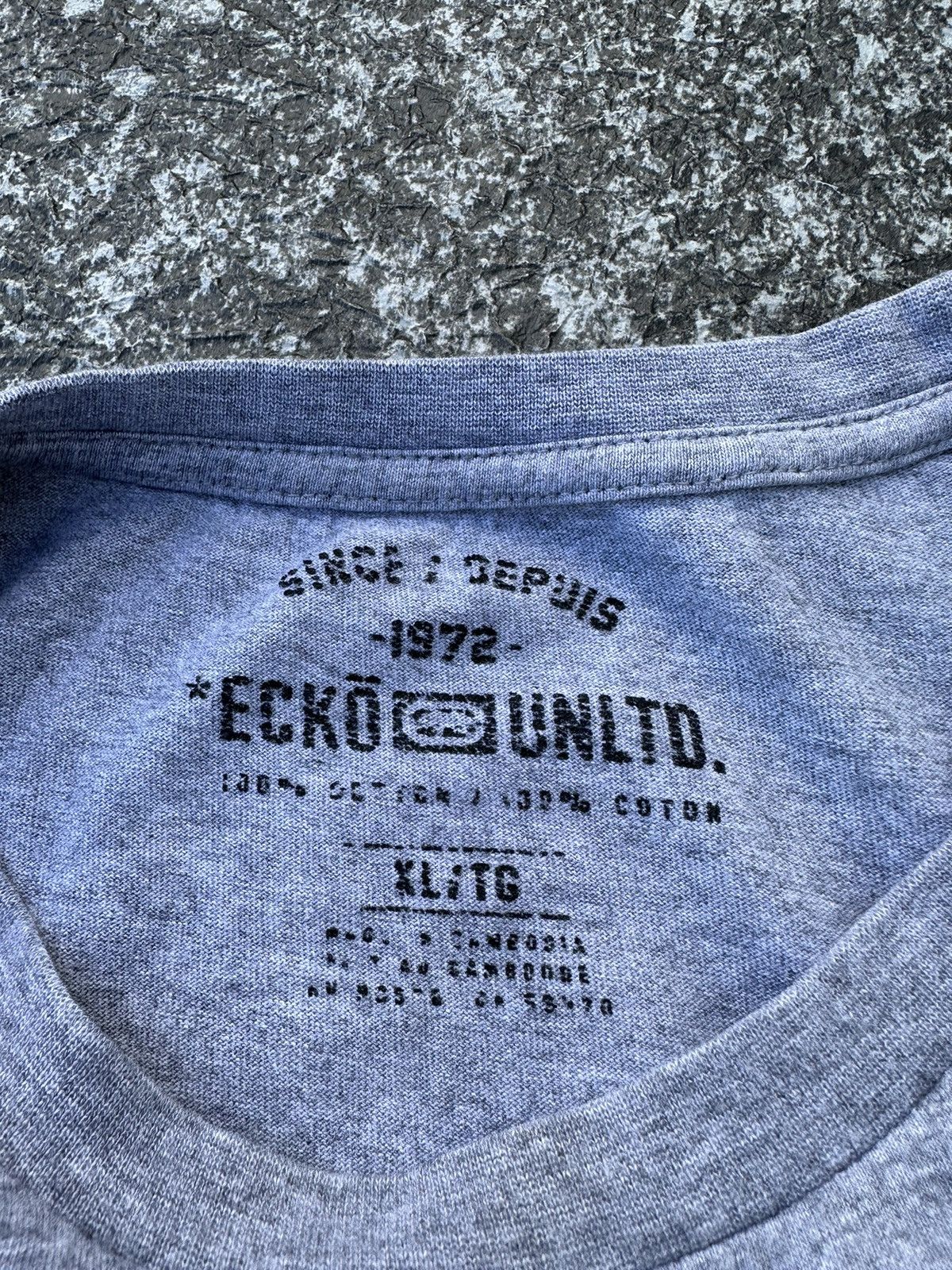 Ecko Unltd. × Vintage Vintage Y2K Ecko Unltd Cybergoth Grunge Skater T-Shirt Size US XL / EU 56 / 4 - 6 Thumbnail