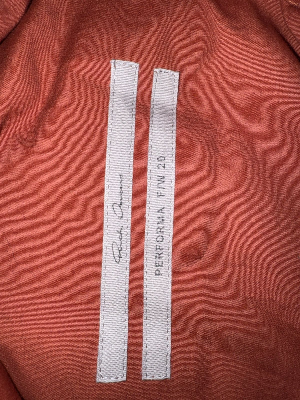 Rick Owens Performa orange/nublu skirt Size 27" / US 4 / IT 40 - 4 Thumbnail