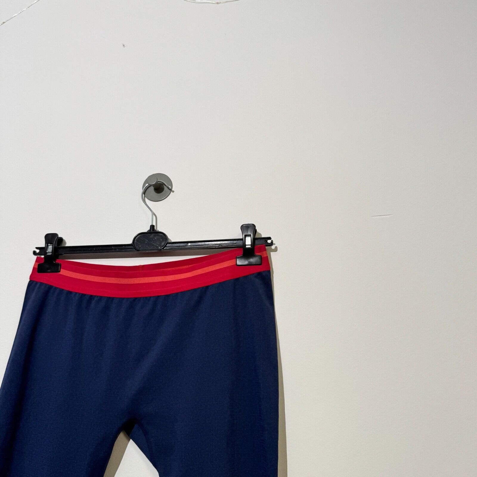 Vintage Vintage 90s Karrie Moor Unisex Navy Blue Polyester Leggings Size US 29 - 5 Thumbnail