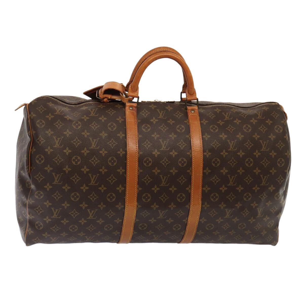 Louis Vuitton LOUIS VUITTON Monogram Keepall 60 Boston Bag Size ONE SIZE - 1 Thumbnail