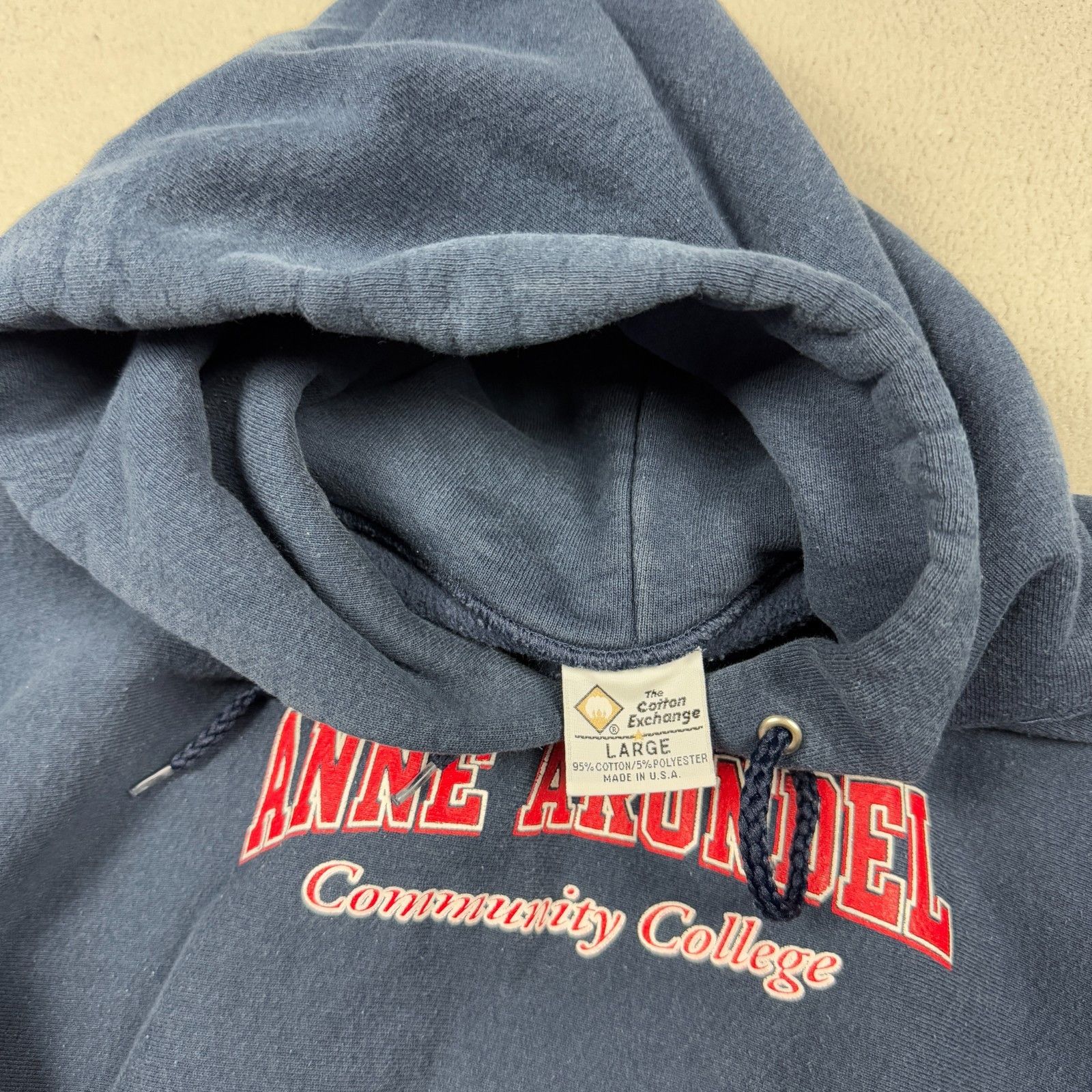 Vintage Vintage heavyweight hoodie Cotton Exchange 90s Made in USA L Size US L / EU 52-54 / 3 - 9 Thumbnail