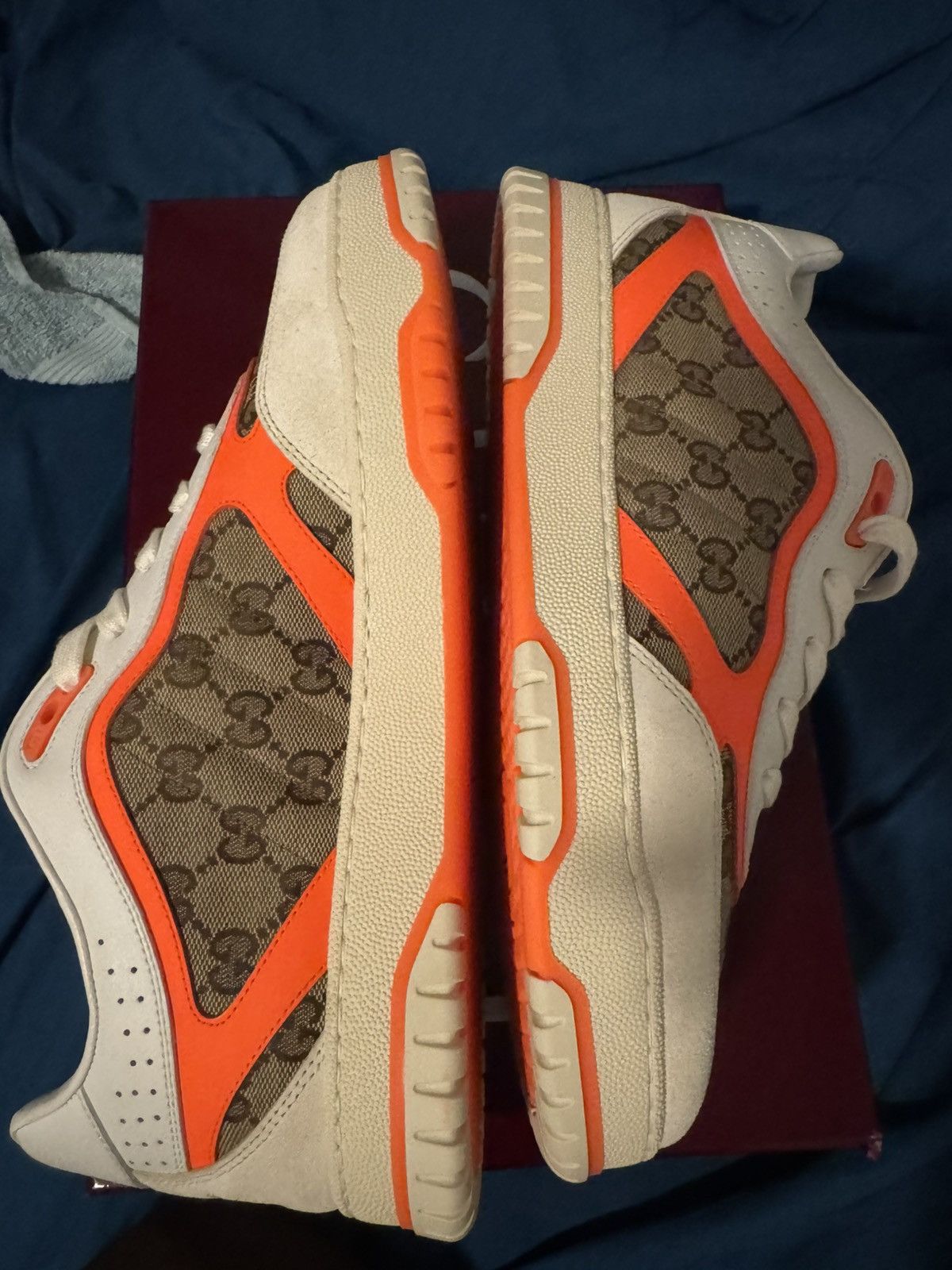 Gucci Men's Gucci Re-Web sneaker Size US 10.5 / EU 43-44 - 5 Thumbnail