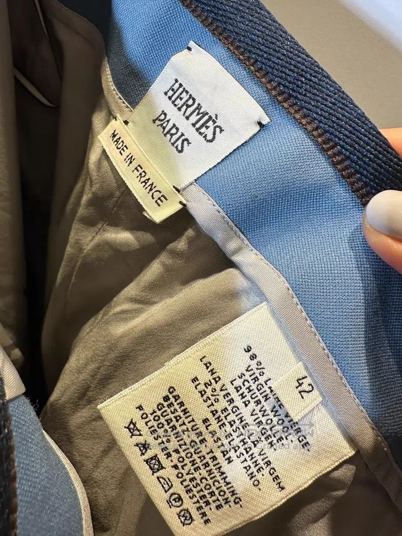 Hermes Hermes Pants Size 27" / US 4 / IT 40 - 2 Thumbnail
