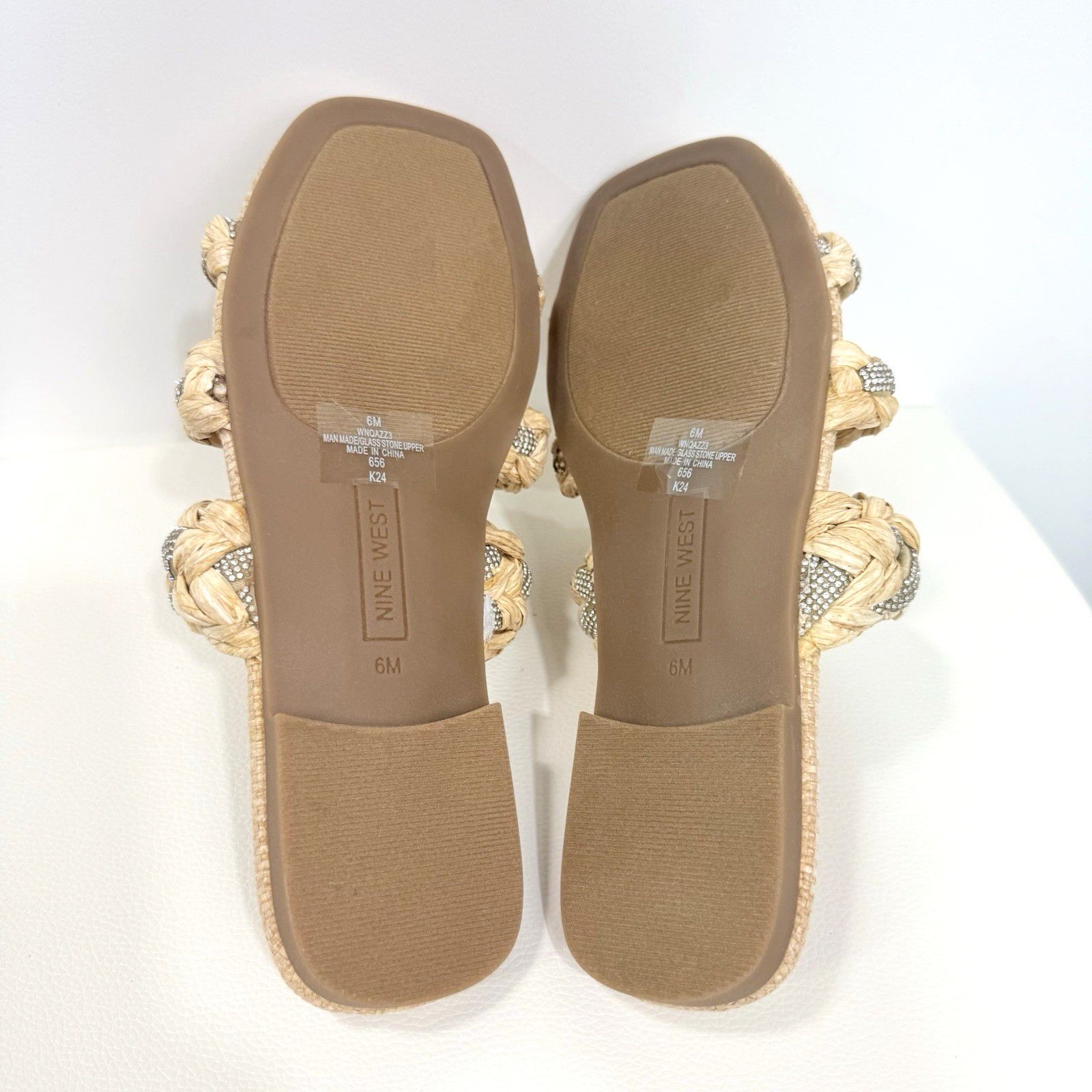 Nine West Nine West Qazz Sandals Slide Slip On Flats Wo’s Size 6M Size US 6 / IT 36 - 8 Thumbnail