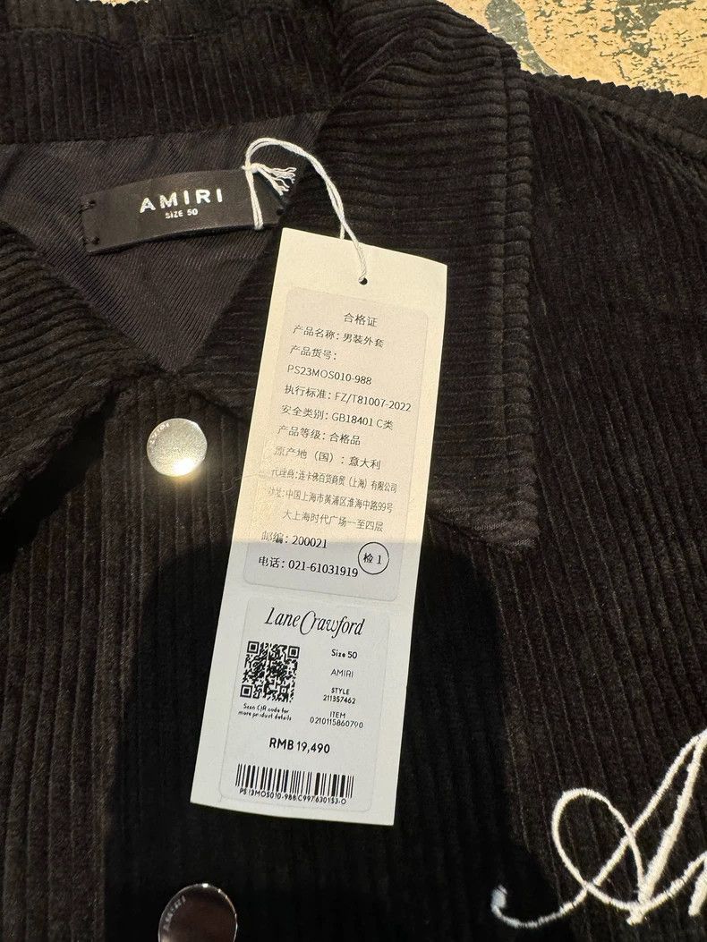 Amiri Amiri baseball uniform jacket-2506 Size US L / EU 52-54 / 3 - 5 Thumbnail
