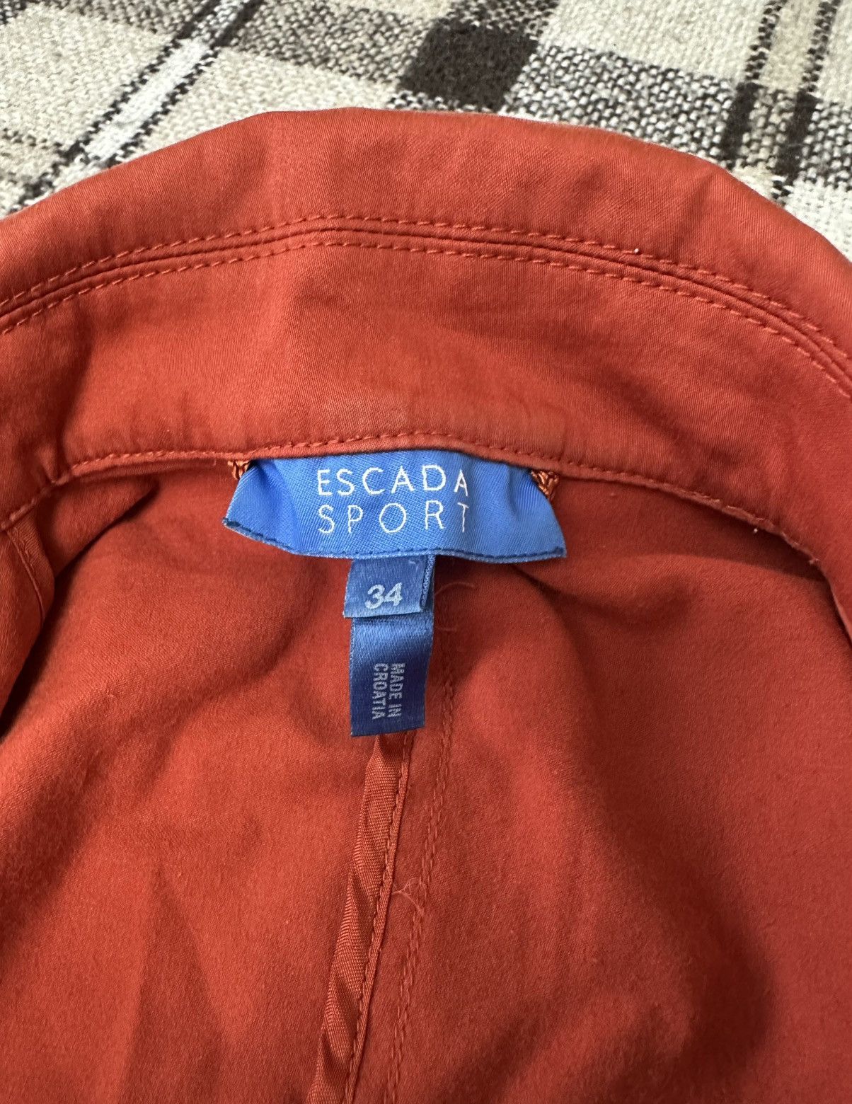 Escada Sport Escada Sport Cowboy Coral Jacket Women’s Size 34 great condi Size XS / US 0-2 / IT 36-38 - 8 Thumbnail