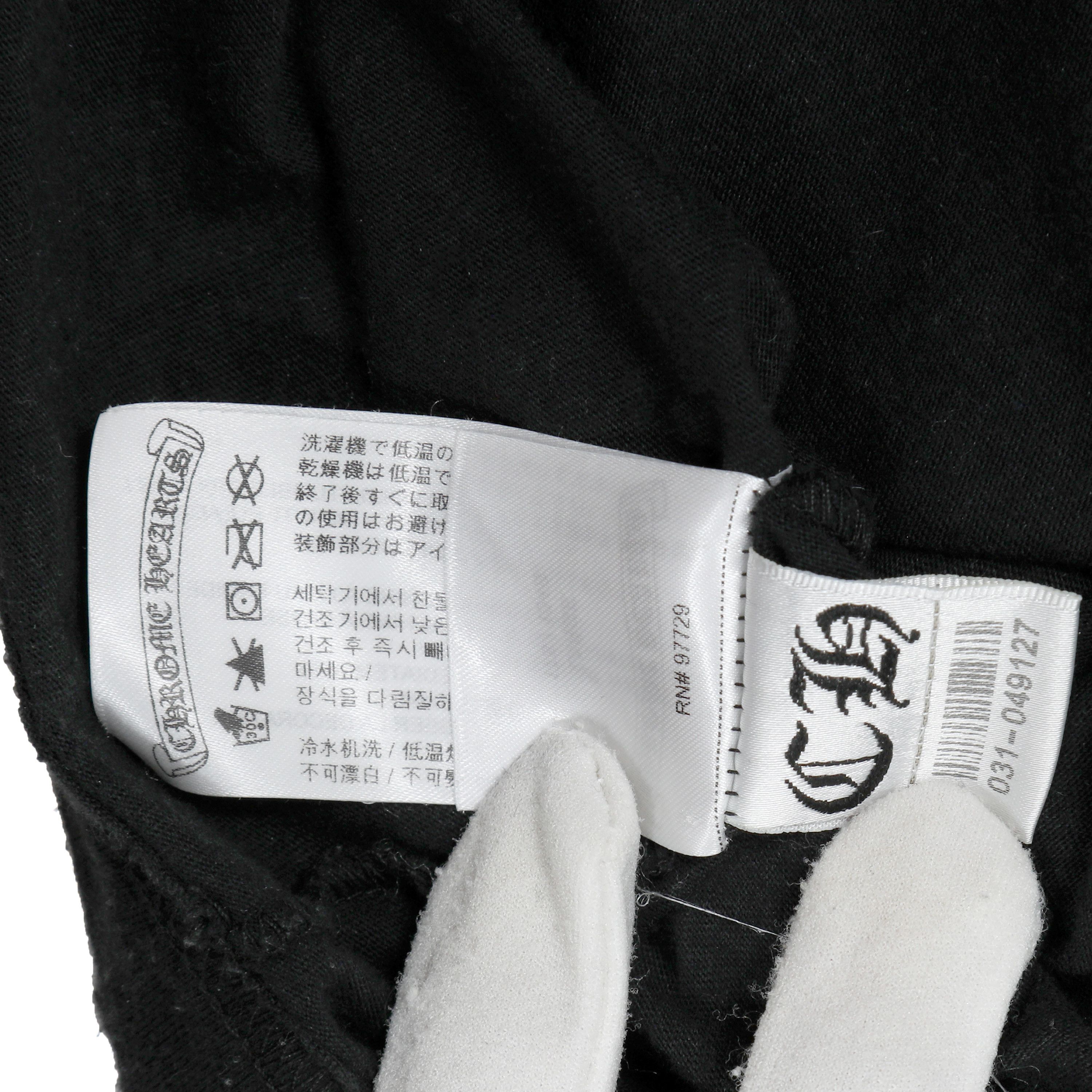 Chrome Hearts Black Aspen T-Shirt Size US L / EU 52-54 / 3 - 7 Thumbnail