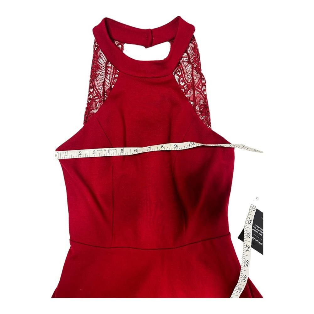 Lulus Lulus l NWT Hometown Girl Back Lace Skater Dress Small Size S / US 4 / IT 40 - 8 Thumbnail