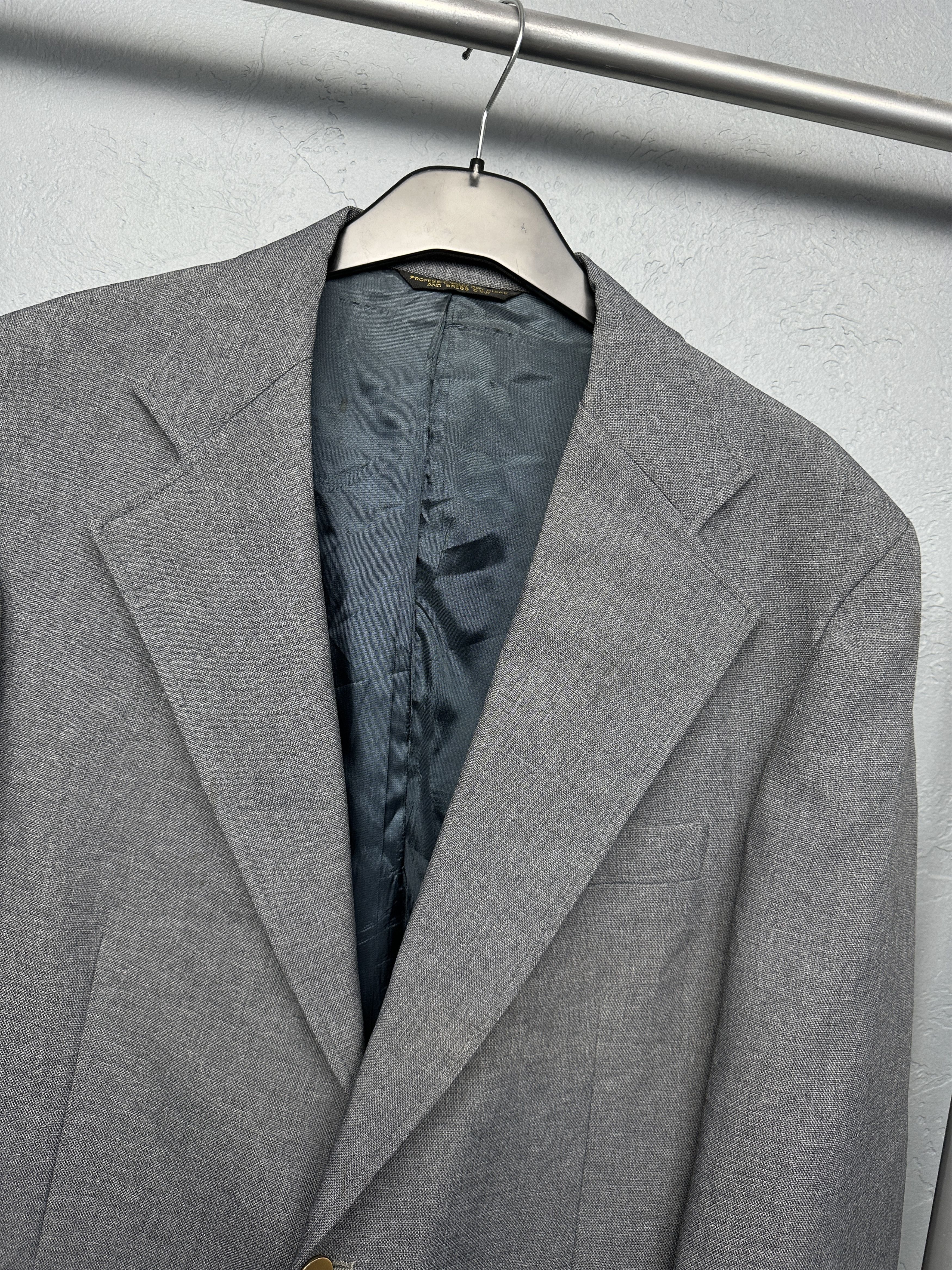 Levi's Levi's Panatela Vintage Mens Sport Coat Blazer Jacket Size 44L - 2 Thumbnail