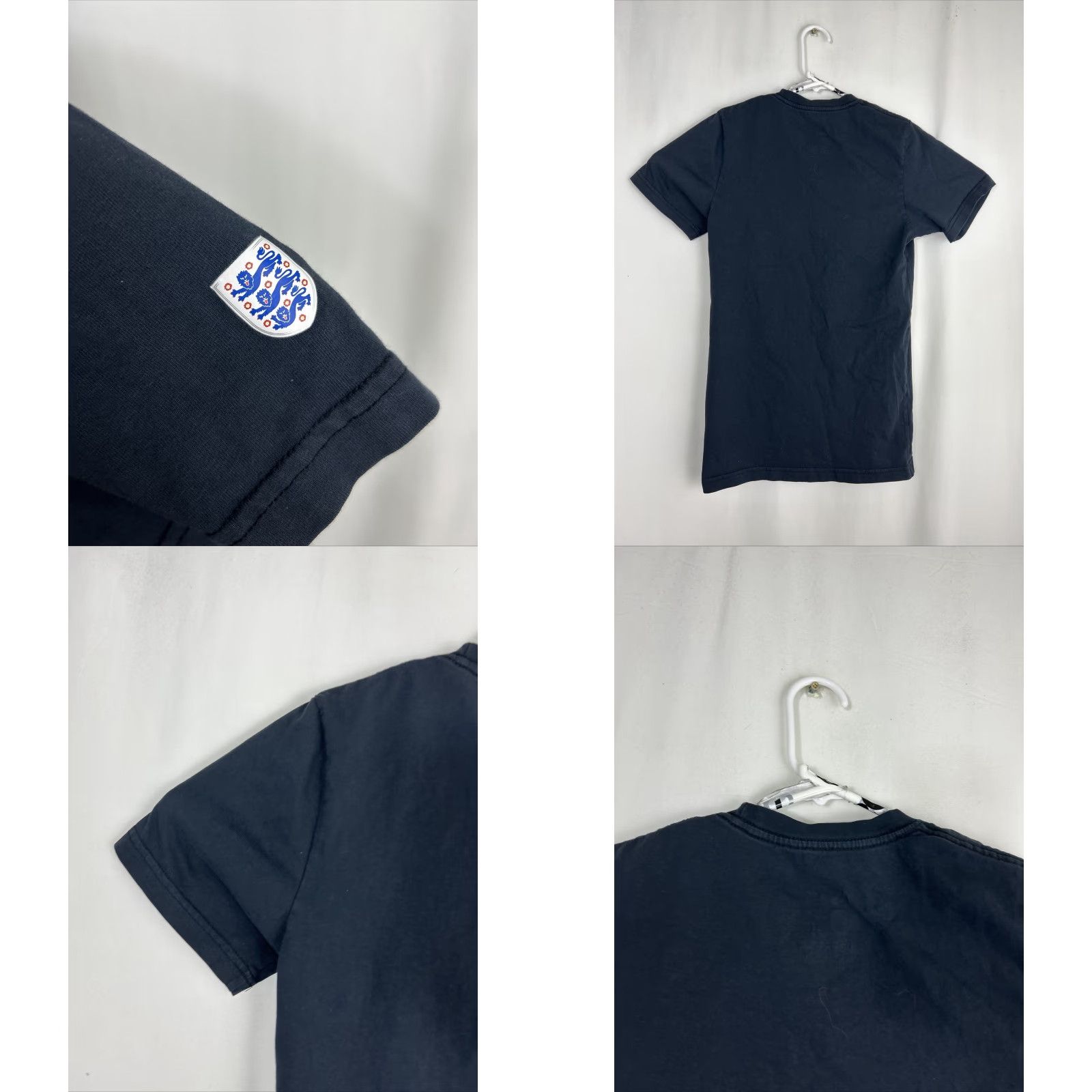 Nike NIKE MENS T-Shirt Slim Fit Graphic Crew Neck Black 16” Chest 28” Length XS? Size US S / EU 44-46 / 1 - 8 Thumbnail