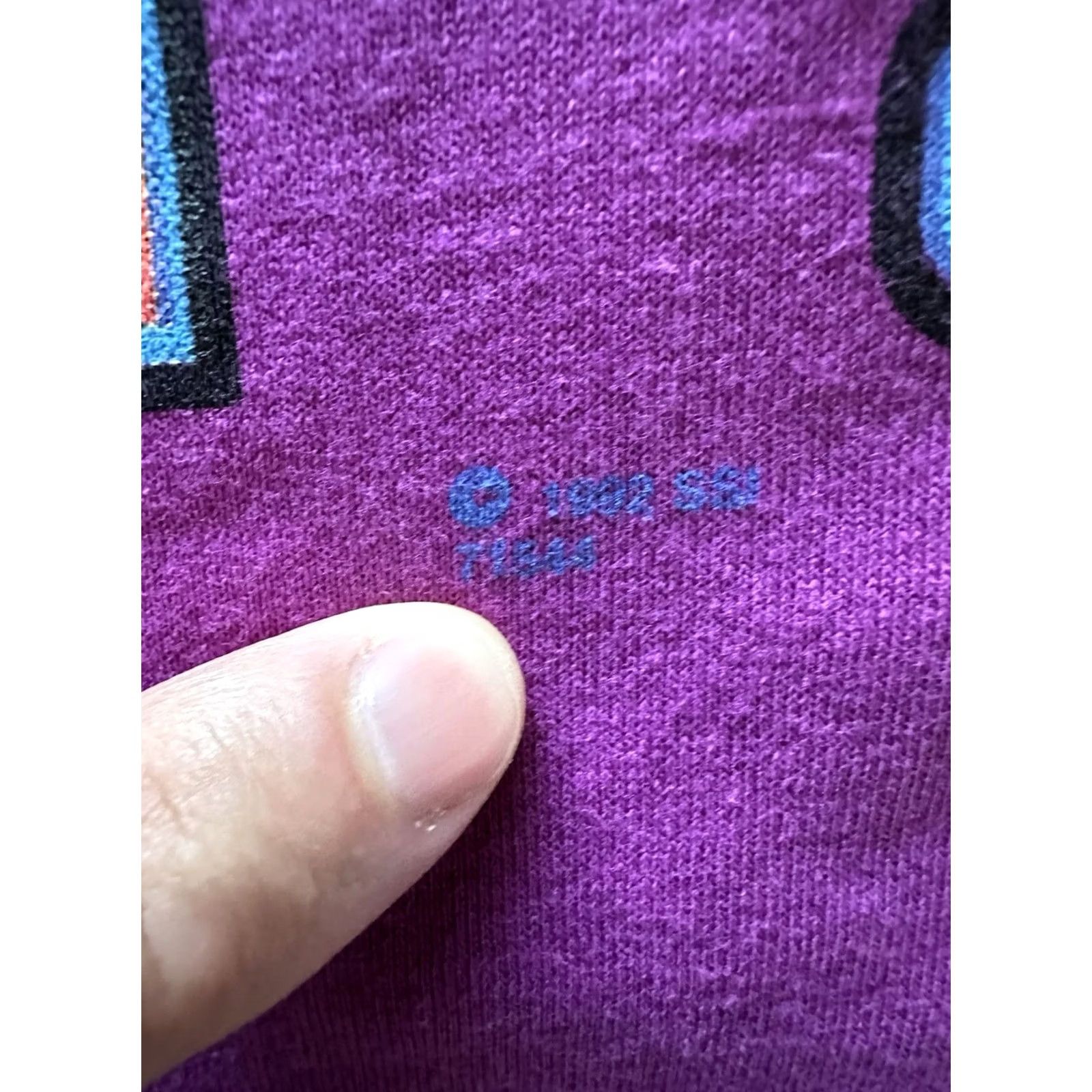 Vintage VINTAGE 90s Funny “Good Fishing…. NOT” T-Shirt Signal Sports Mens L Purple Single Stitch NWOT Size US L / EU 52-54 / 3 - 5 Thumbnail