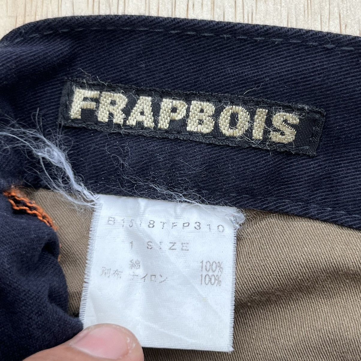 Frapbois FRAPBOIS ISSEY MIYAKE DROP CROTCH PANTS Size US 32 / EU 48 - 4 Thumbnail