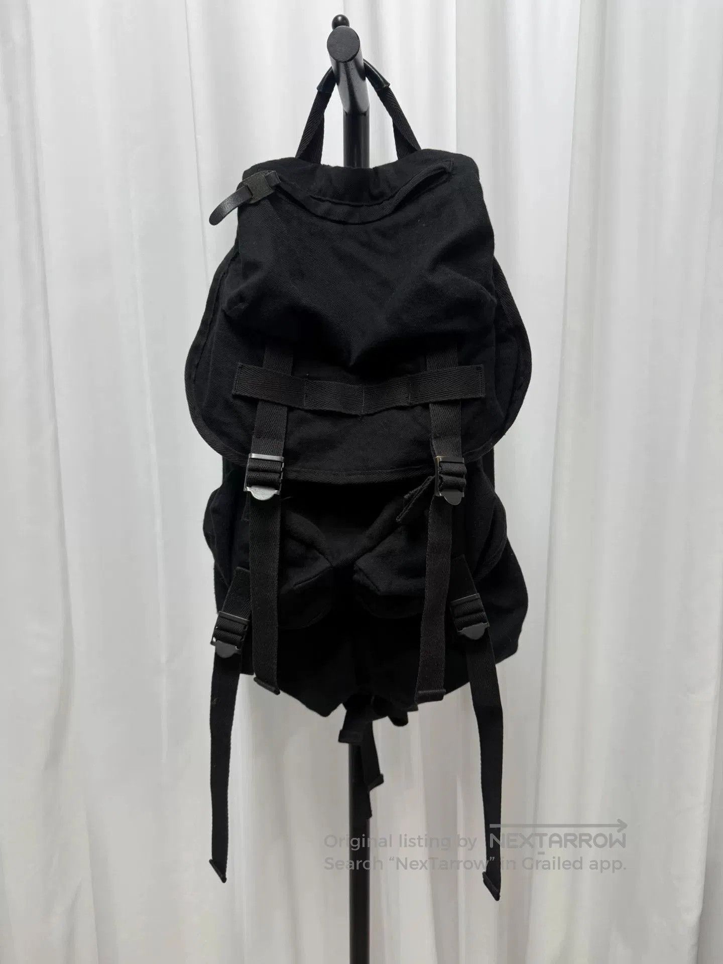 Yohji Yamamoto Yohji Yamamoto Y's Canvas Tactical Backpack. Size ONE SIZE - 1 Thumbnail
