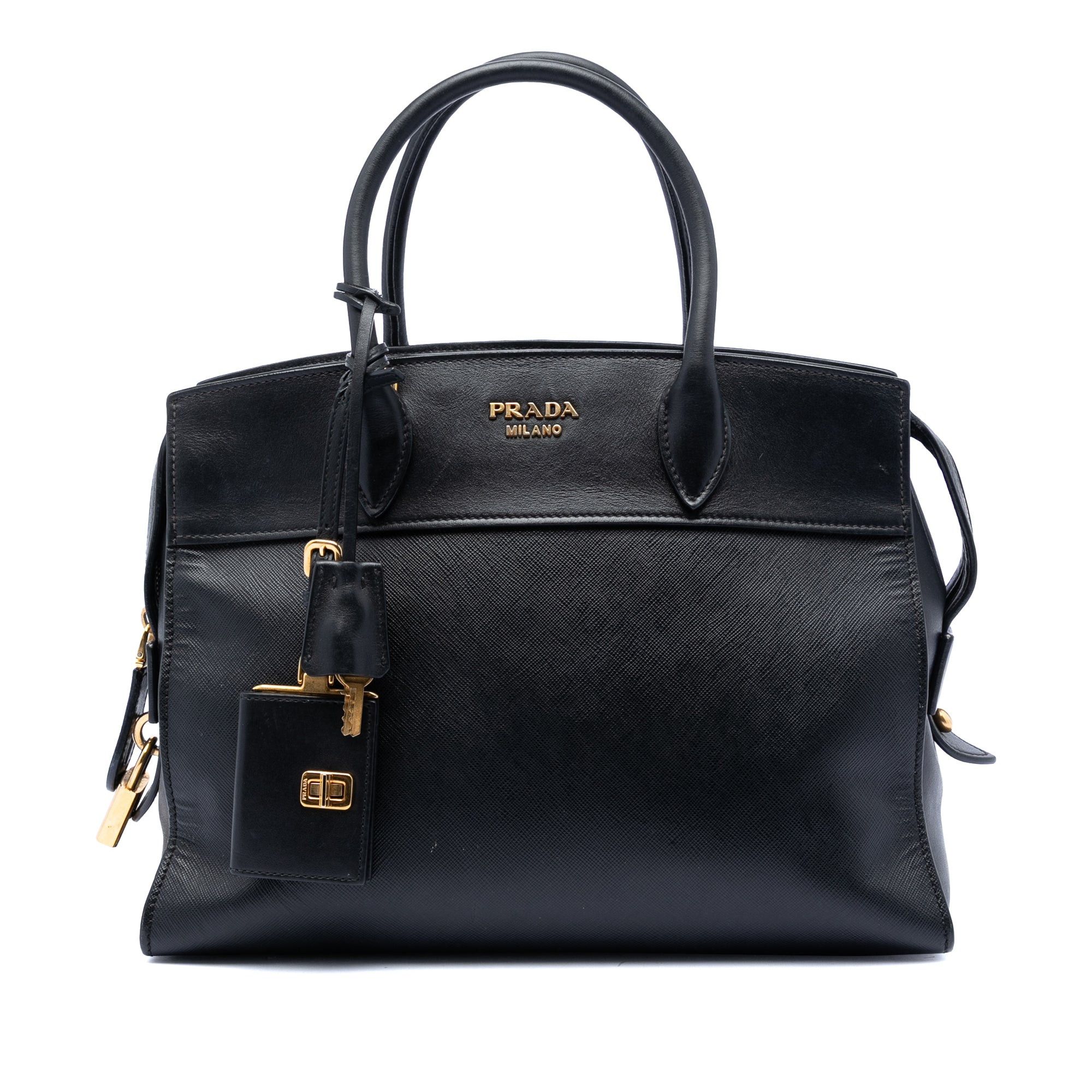 Prada Saffiano and City Calf Esplanade Satchel Size ONE SIZE - 1 Thumbnail