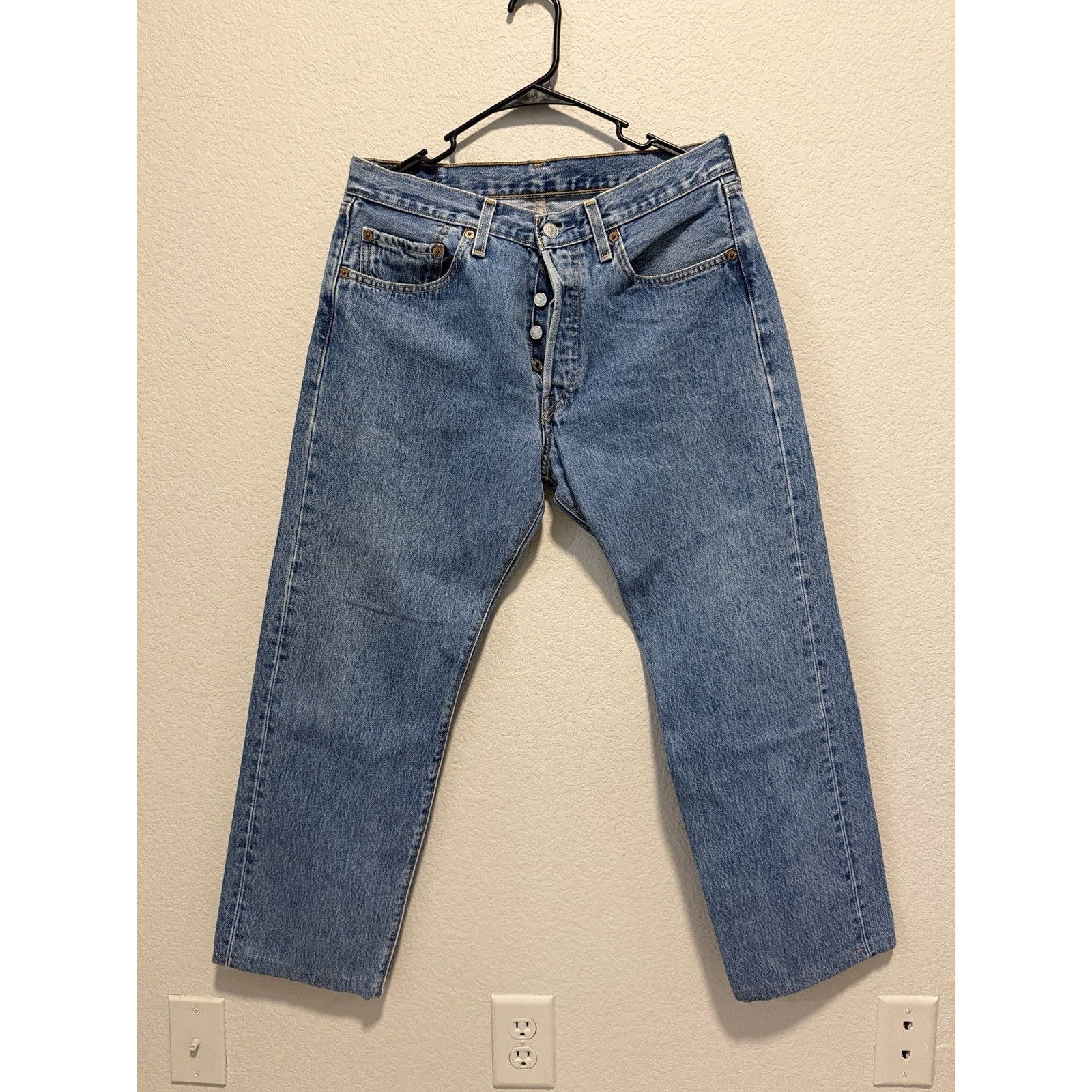 Levi's Levi’s 501 Jeans 33x30 Denim Button Fly 501-0193 Vintage Size US 32 / EU 48 - 1 Thumbnail