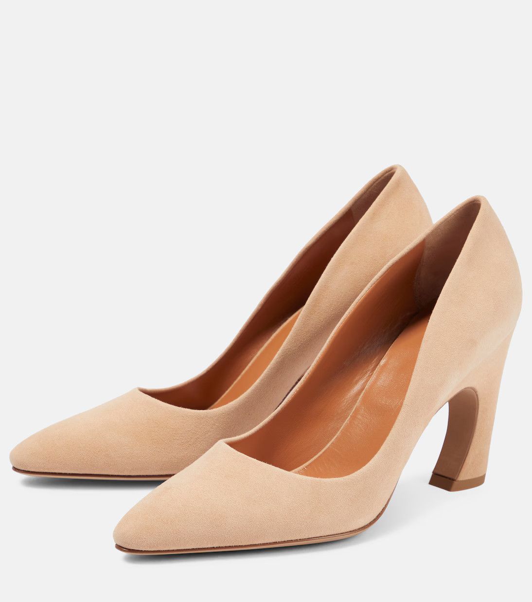Chloe o1loc1c0425 CHC23 Oli Pumps in Milky Brown Size US 7 / IT 37 - 4 Thumbnail