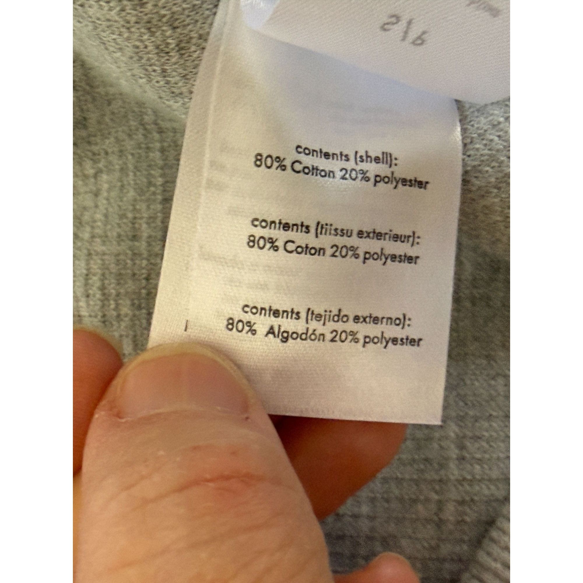 Onia Onia Gray Waffle Knit Jogger Pants Small Cotton Blend Size S Size 25" / US 0 / IT 36 - 5 Thumbnail